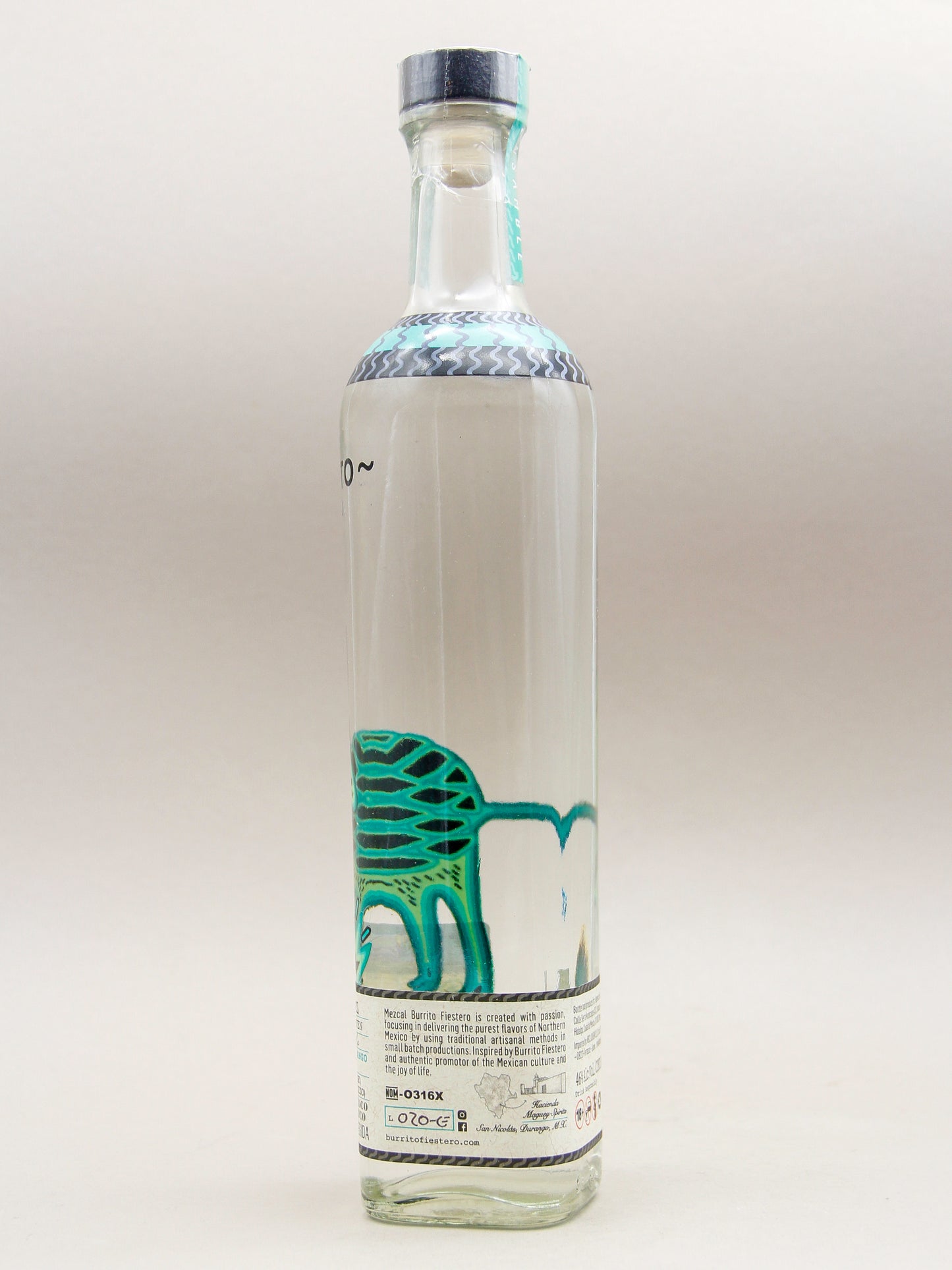 Burrito Fiestero, Mezcal Artesanal, Ensamble  (46%, 70cl)