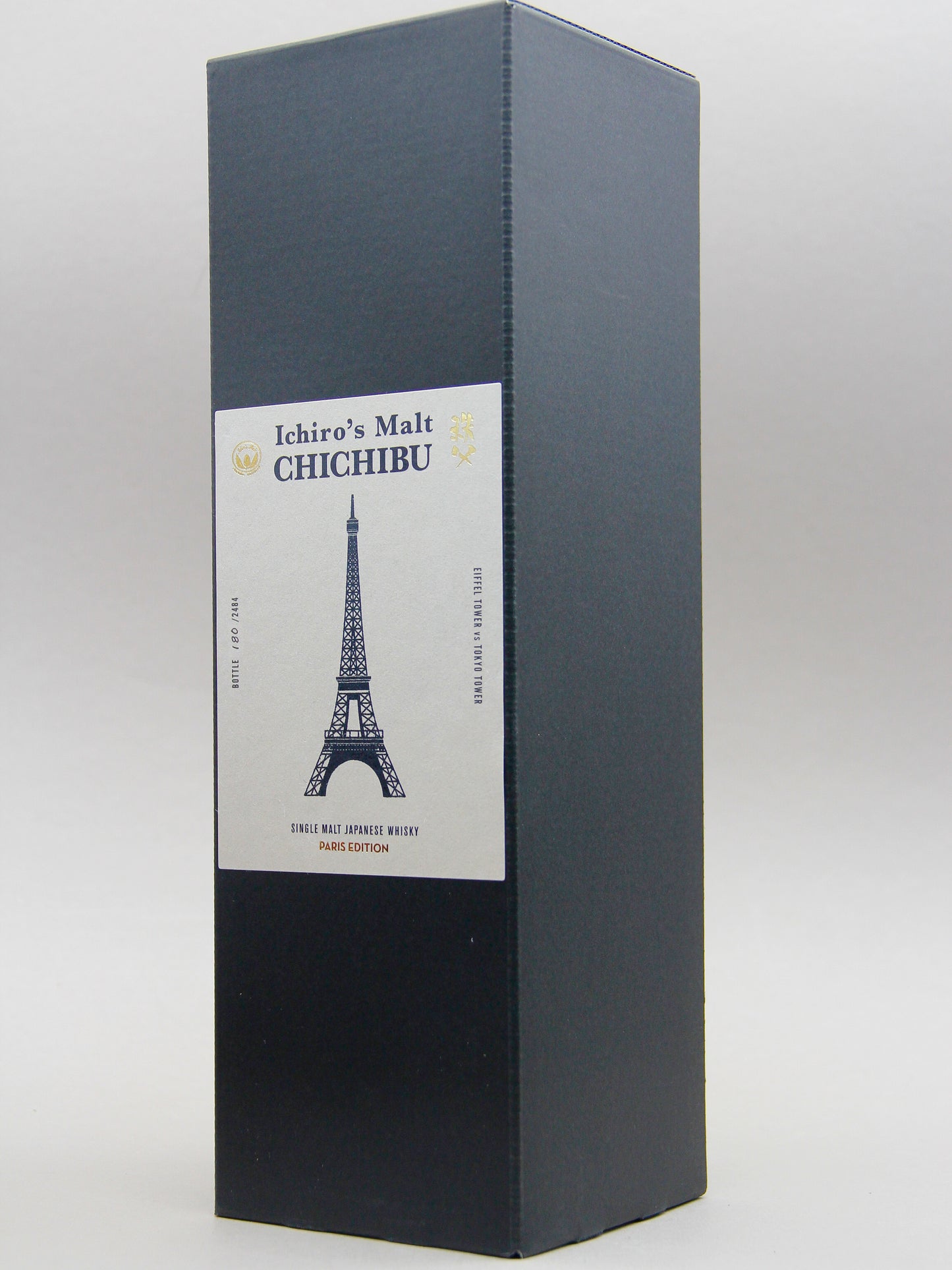 Chichibu, Ichiro's Malt, Paris Edition, 2024, Eiffel Tower vs Tokyo Tower, Japan, Single Malt Whisky (50.5%, 70cl)