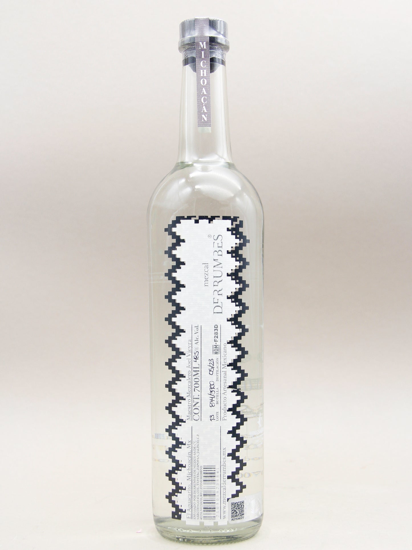 Derrumbes Mezcal, Tzitzio, Chino-Alto, Michoacán (70cl)