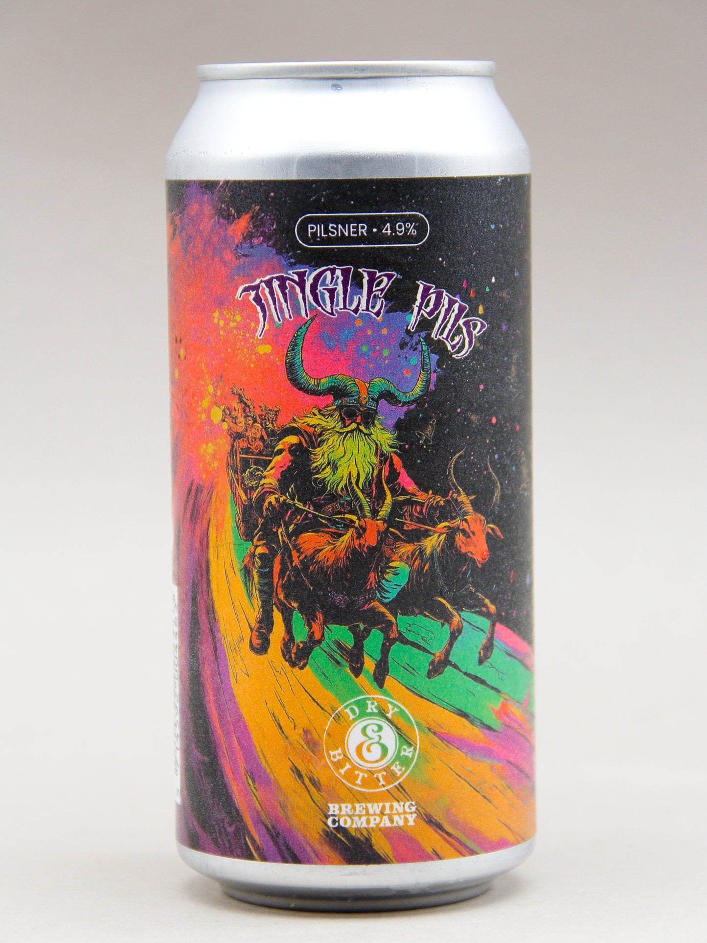 Dry & Bitter: Jingle Pils, Pilsner (4.9%, 44cl CAN)