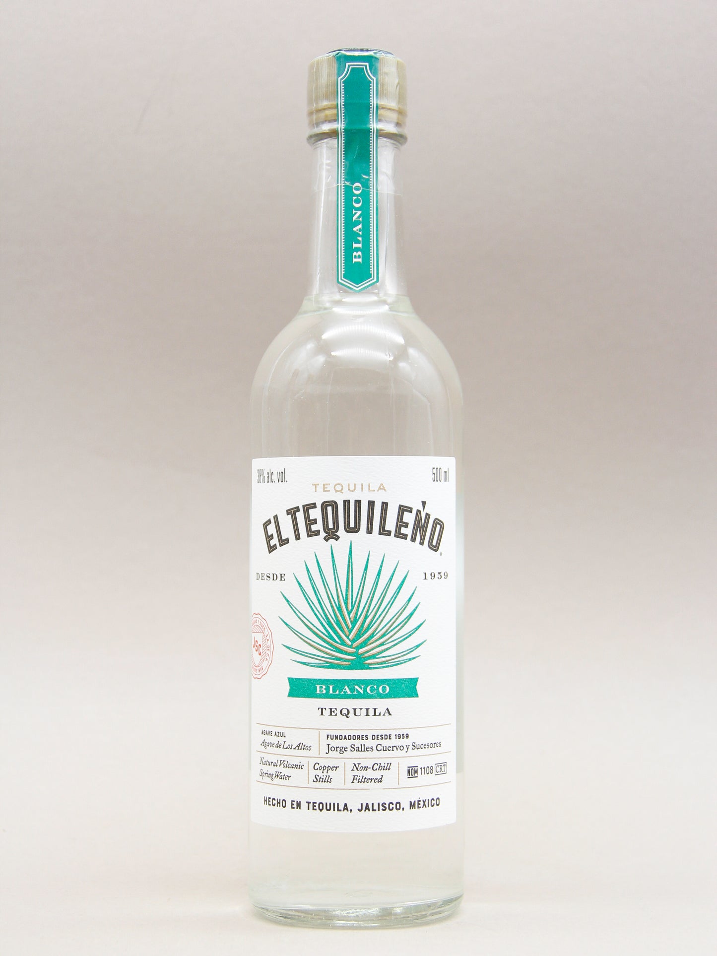 El Tequileño, Tequila Blanco, (40%, 50cl)