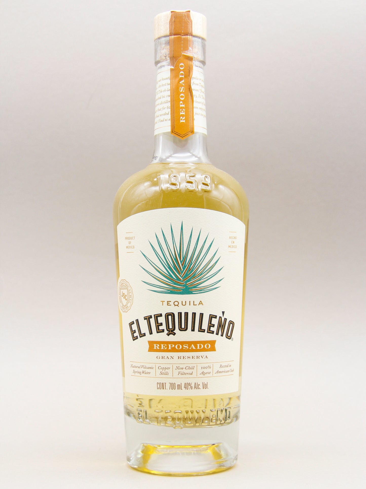 El Tequileño, Tequila Reposado Gran Reserva, 100% De Agave (40%, 70cl)
