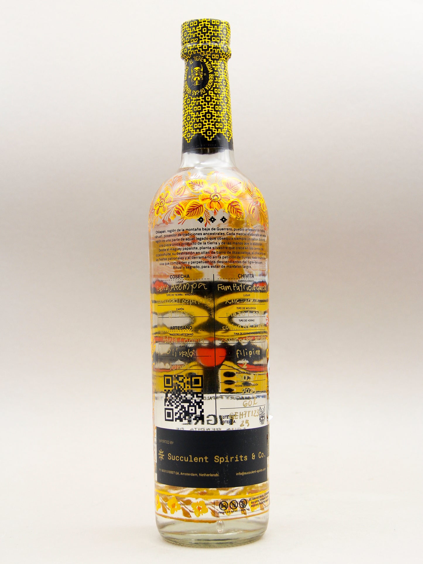 El Tigre Genio Garcia, Agave Spirit, 100% Papalote 2023 (50.2%, 70cl)