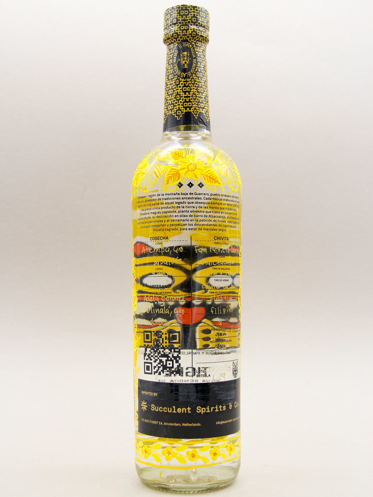 El Tigre Lazaro, Agave Spirit, 100% Papalote (50.4%, 70cl)