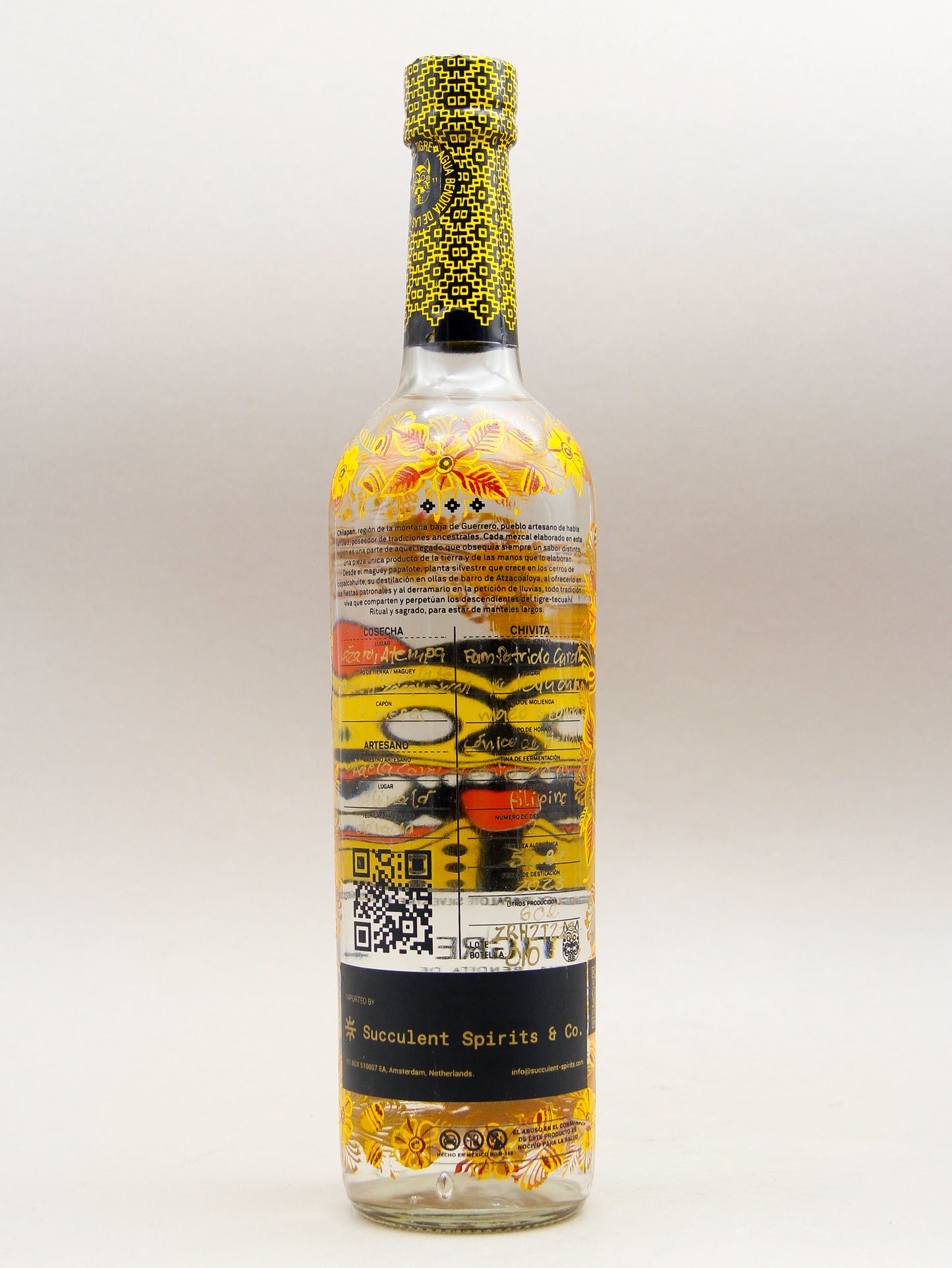 El Tigre Lazaro Nava, Agave Spirit, 100% Papalote 2023 (52.8%, 70cl)