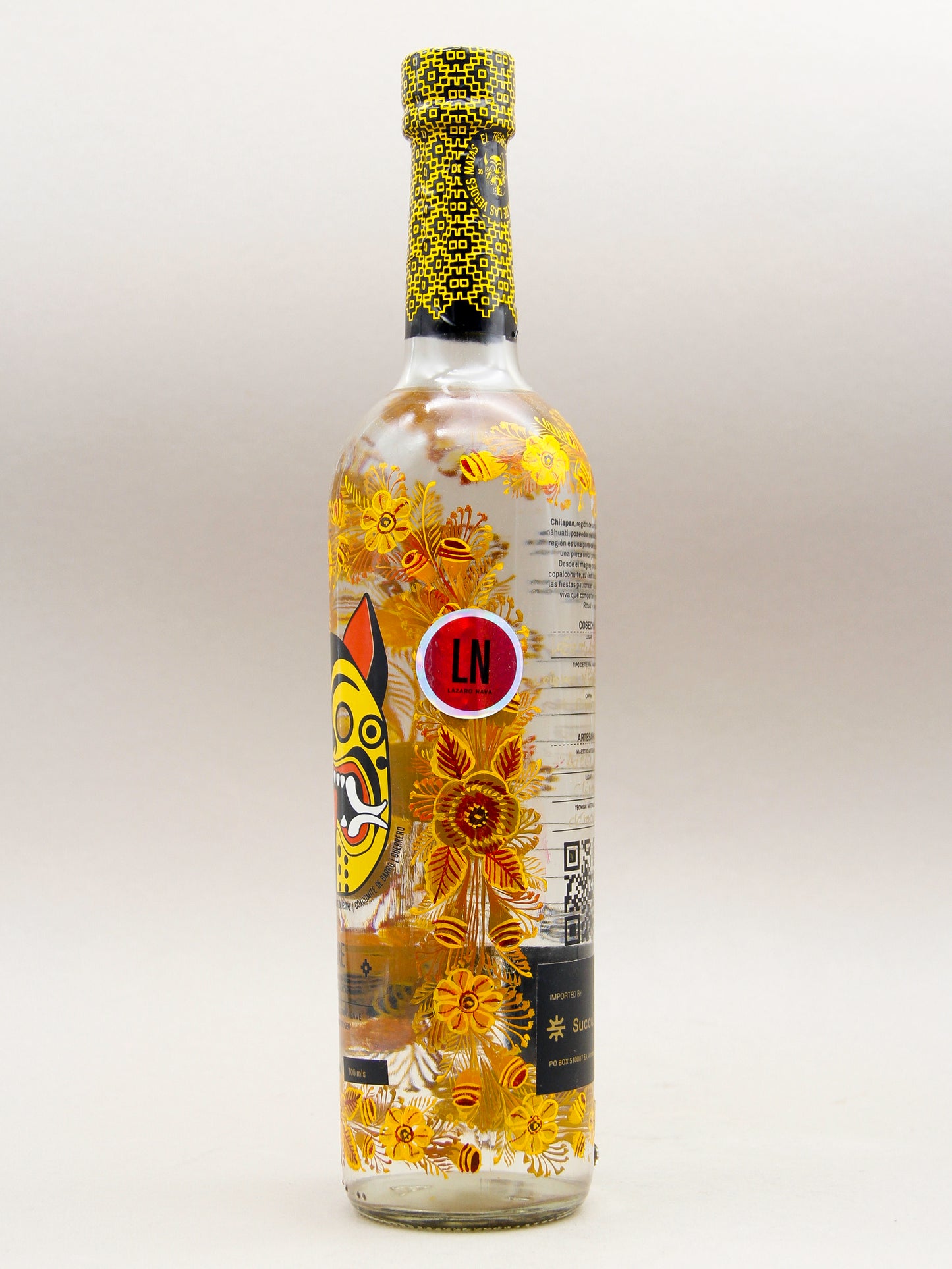El Tigre Lazaro Nava, Agave Spirit, 100% Papalote 2023 (52.8%, 70cl)