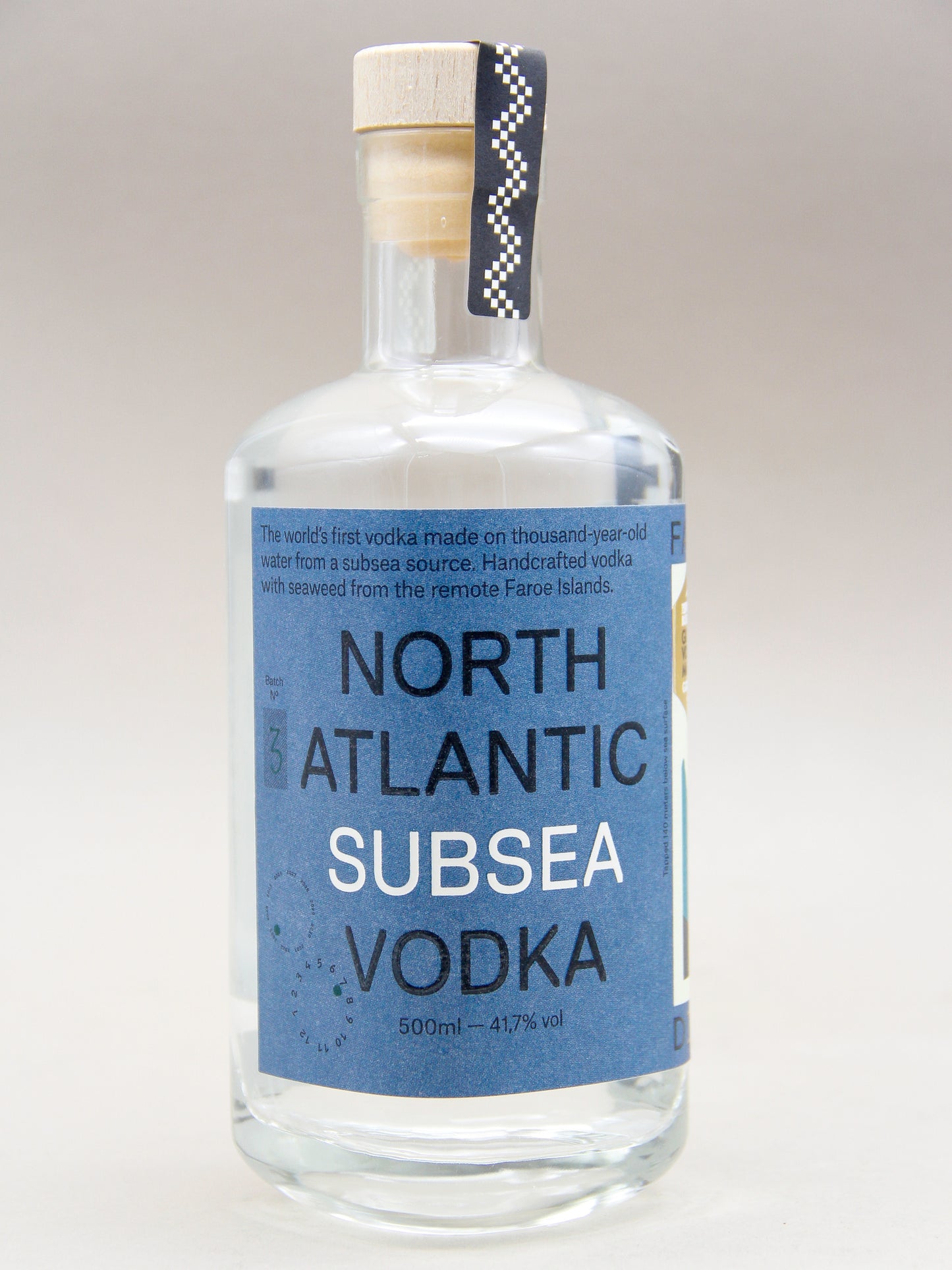 Faer Isles Distillery, North Atlantic Subsea Vodka, Faroe Island (41.7%, 50cl)
