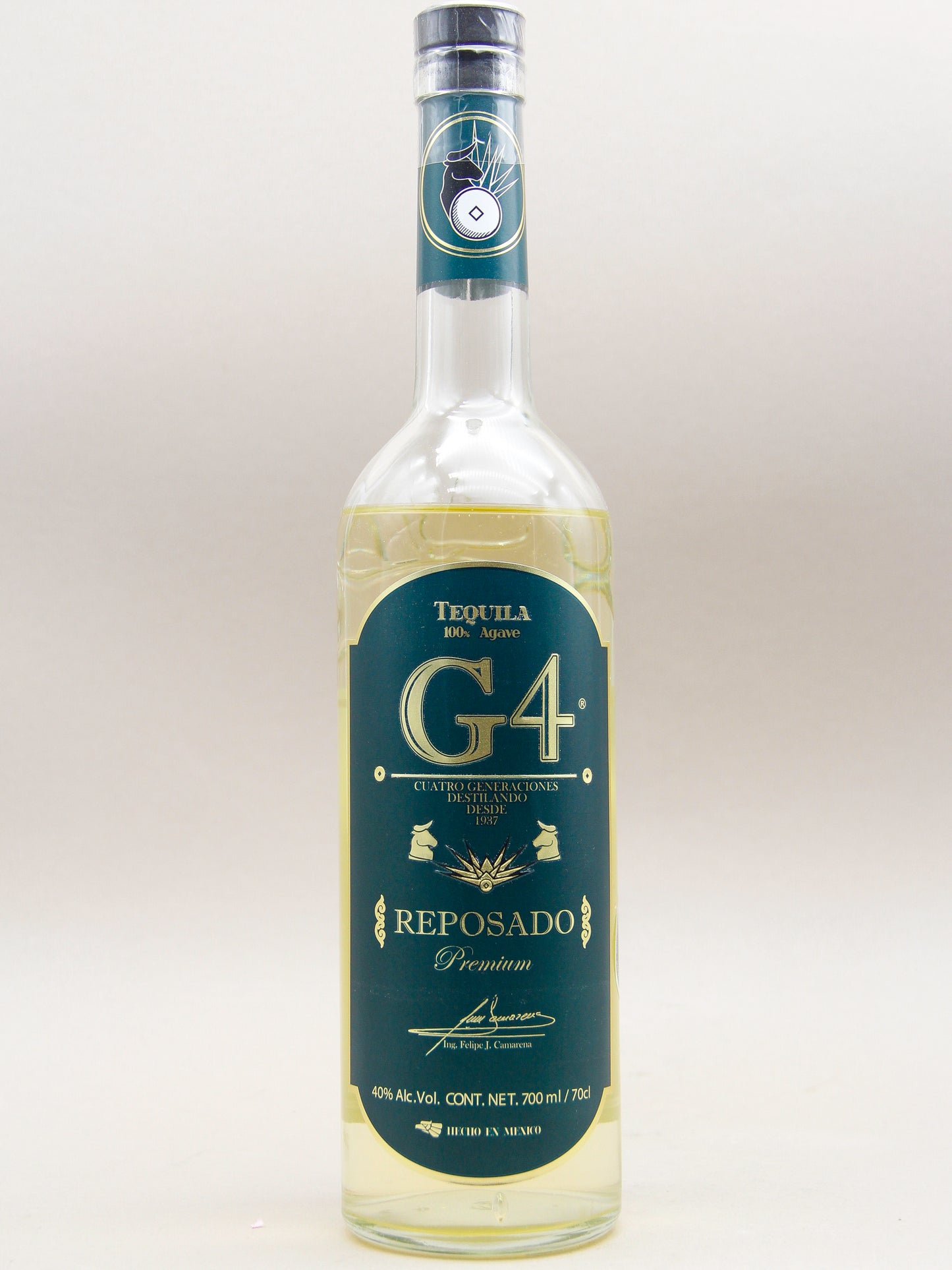G4 Tequila, Reposado (40%, 70cl)