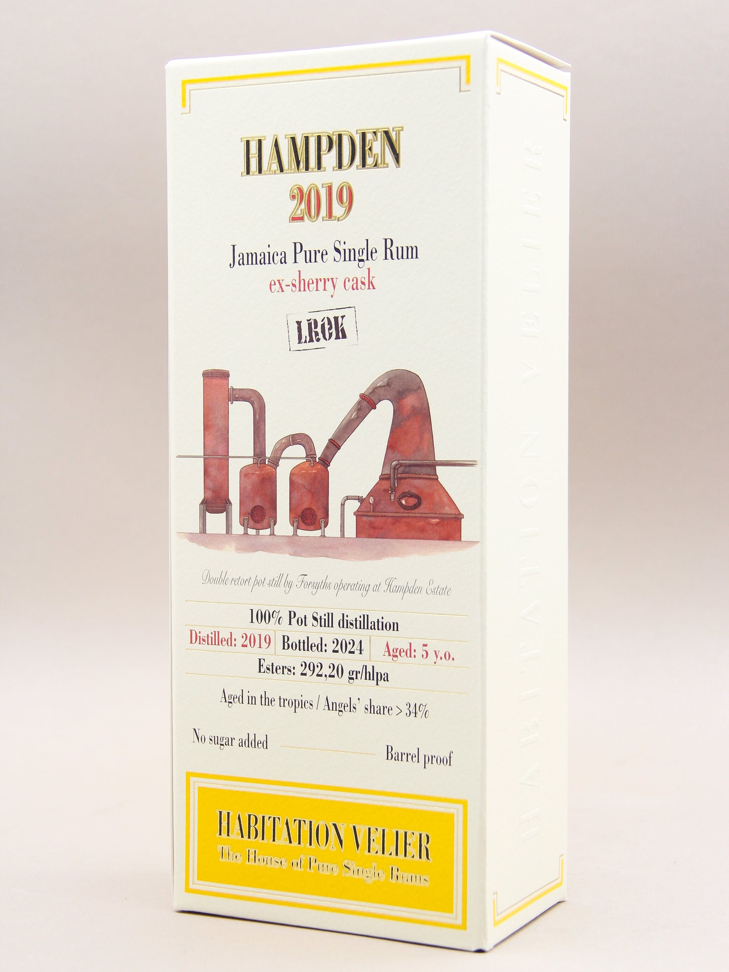 Habitation Velier, Hampden LROK, Ex-Sherry Casks, Jamaica Pure Single Rum 2019 (60.5%, 70cl)