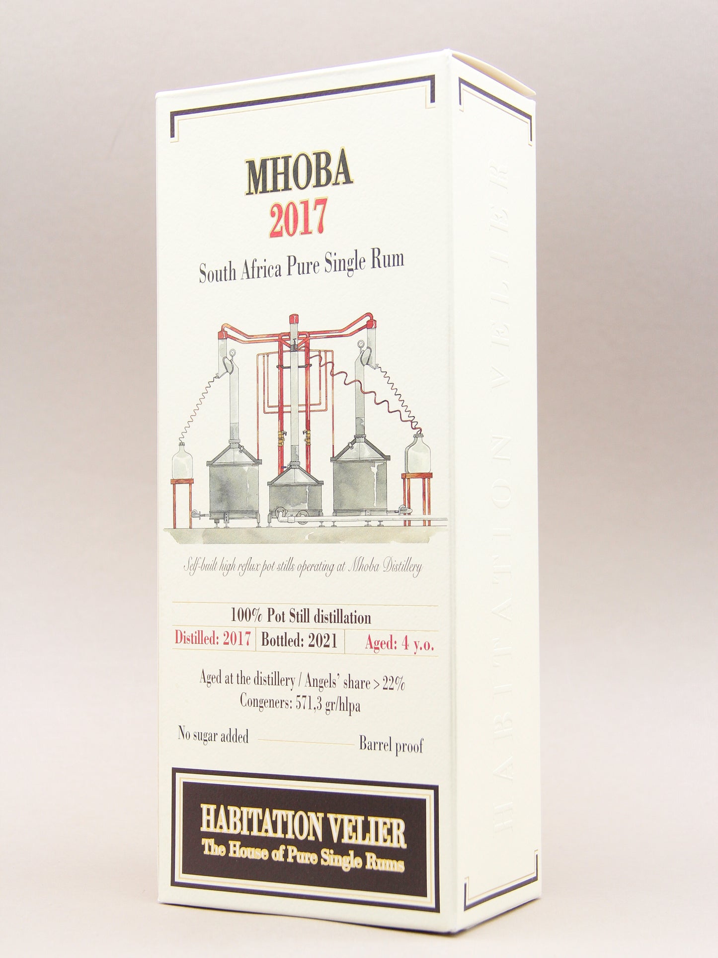 Habitation Velier, Mhoba 2017, South African Rum(64.6%, 70cl)
