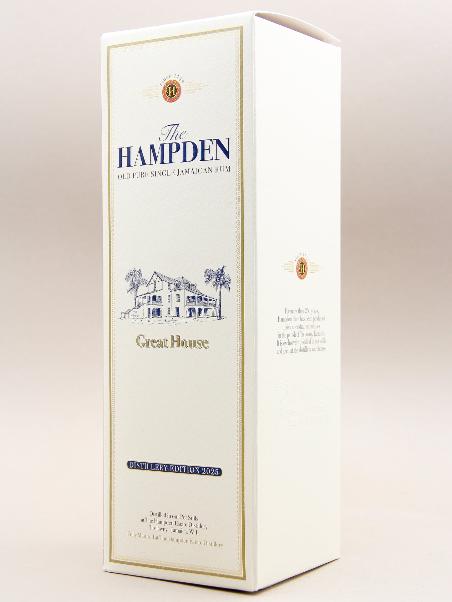Hampden, Great House, Distillery Edition 2025, Old Pure Single Jamaican Rum (57%, 70cl)