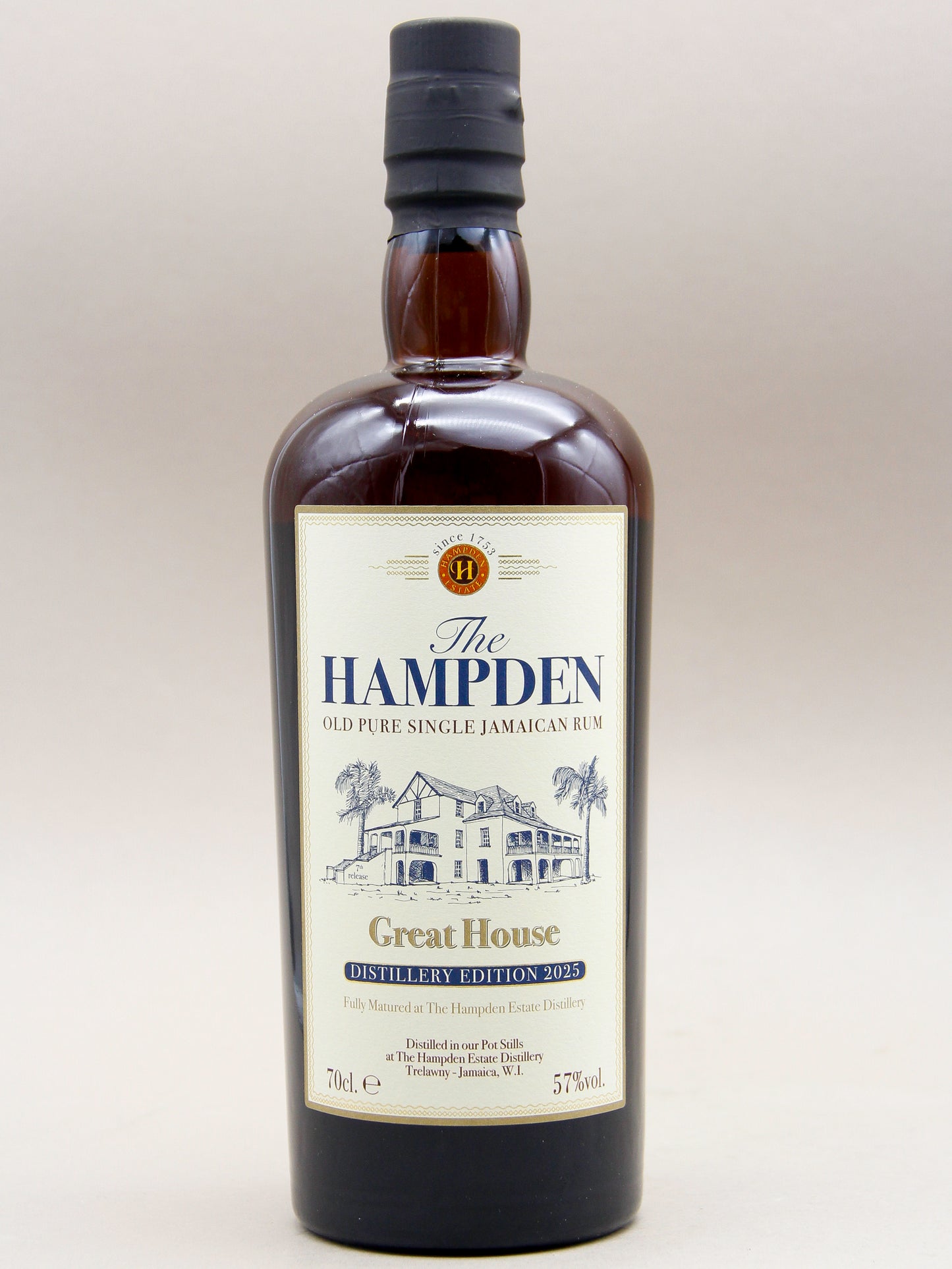 Hampden, Great House, Distillery Edition 2025, Old Pure Single Jamaican Rum (57%, 70cl)