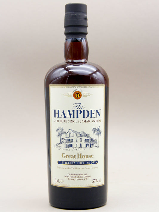 Hampden, Great House, Distillery Edition 2025, Old Pure Single Jamaican Rum (57%, 70cl)