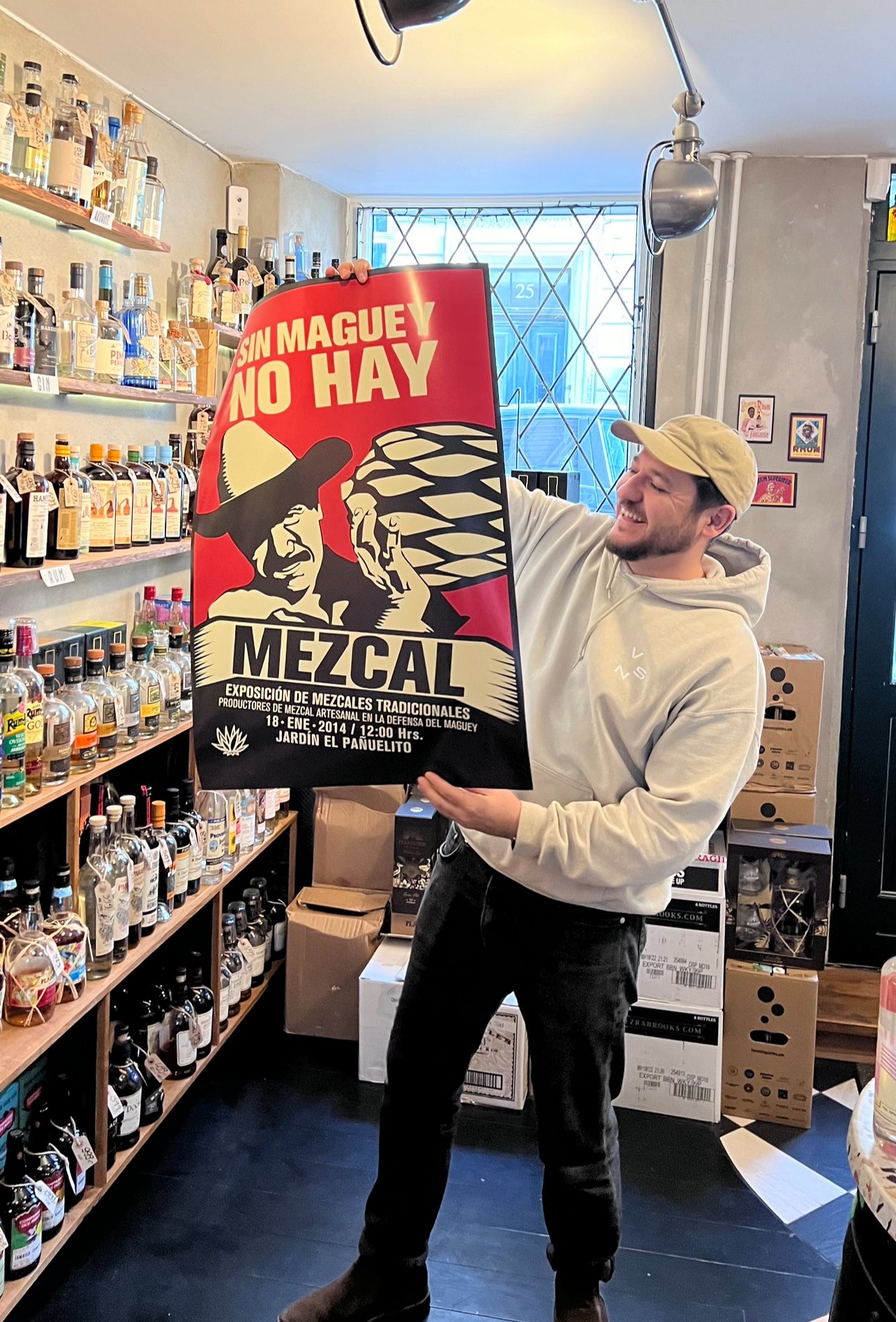 POSTER, Sin maguey no hay Mezcal! (594mm x 841 mm - A1)