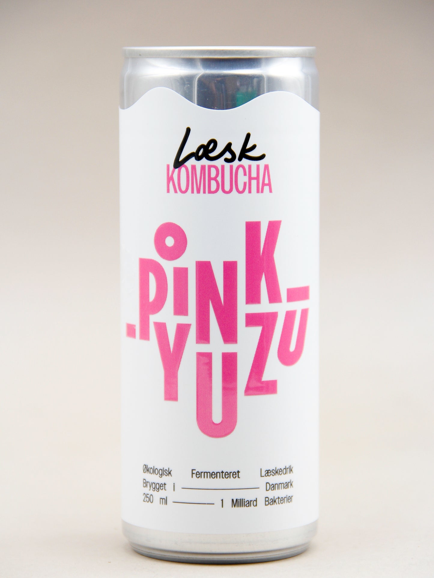 Læsk, Pink Yuzu, Organic Kombucha (0%, 25cl)