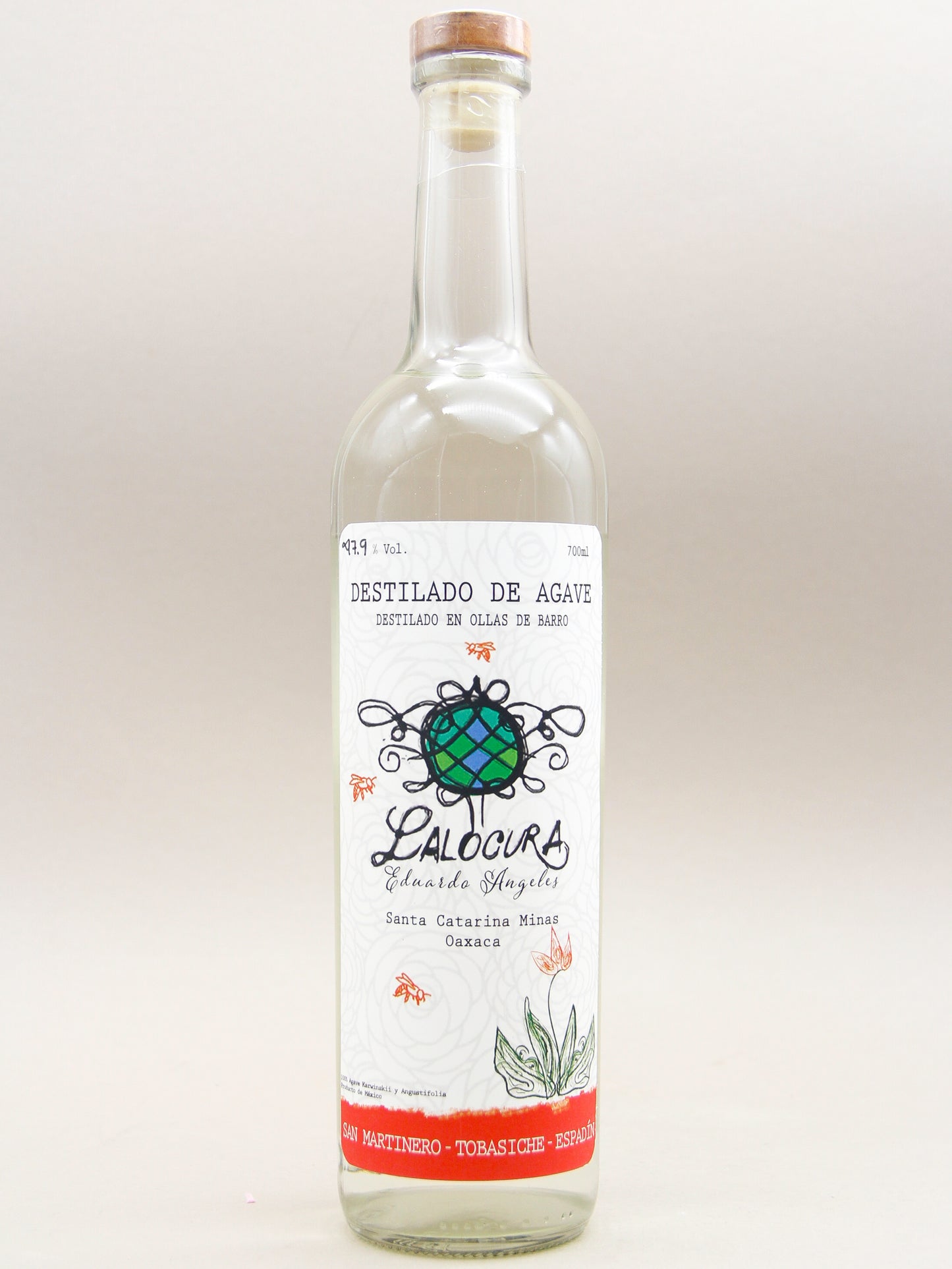 Lalocura, Destilado de agave, Mezcla, San Martinero - Tobasiche - Espadin 2024 (47.9%, 70cl)
