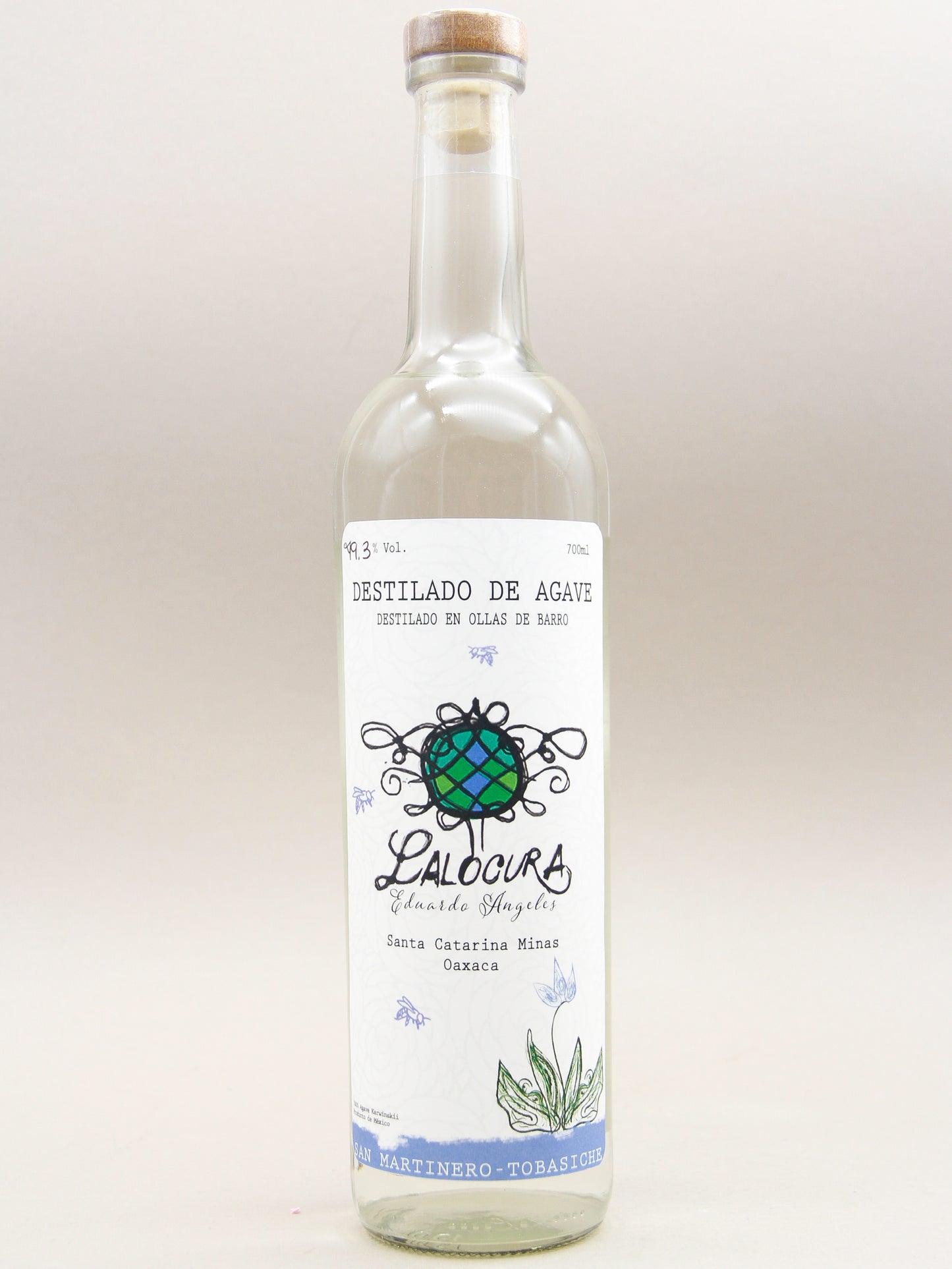 Lalocura, Destilado de agave, Mezcla, San Martinero - Tobasiche 2024 (49.3%, 70cl)