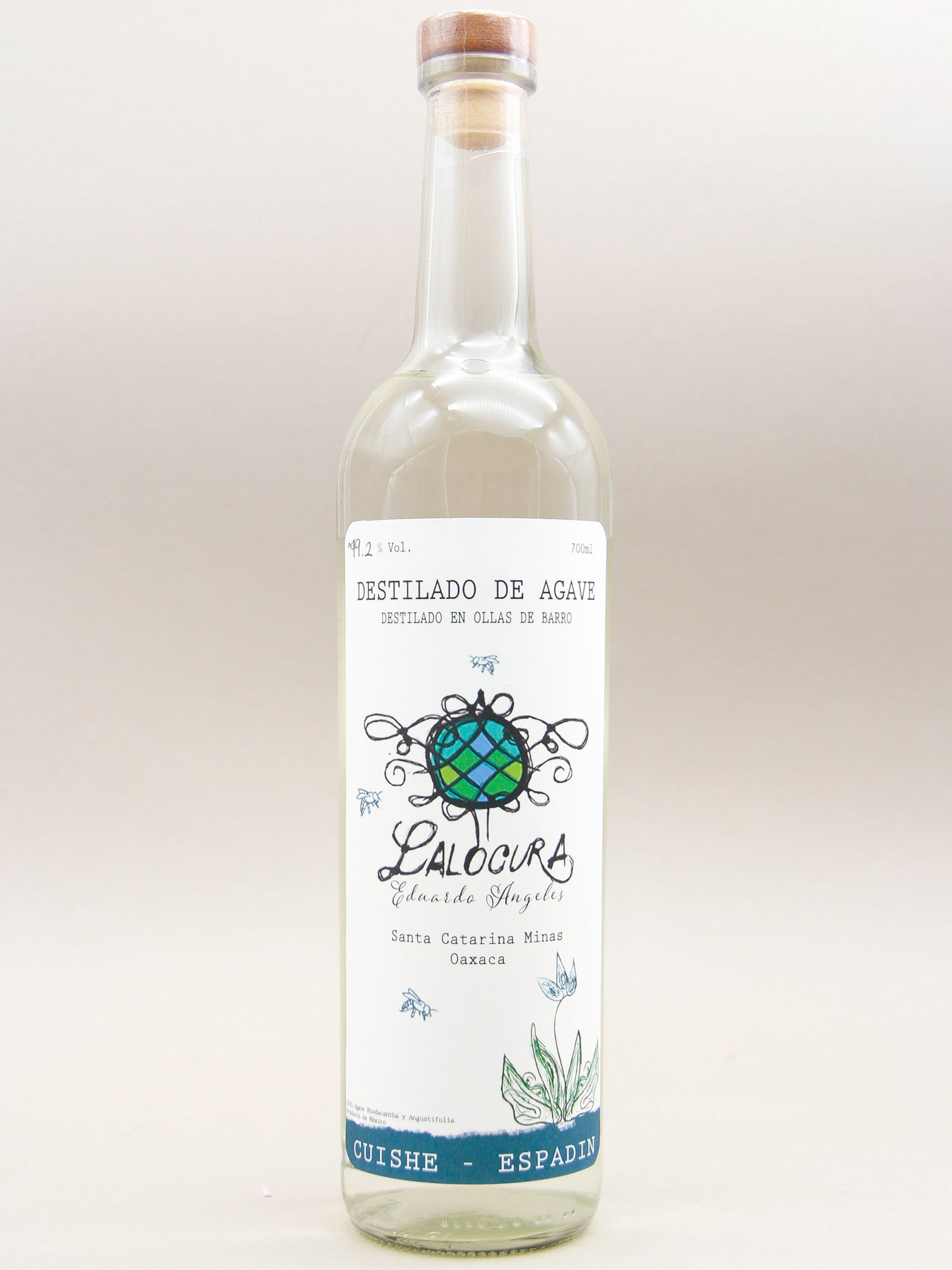 Lalocura, Destilado de agave, Mezcla, Cuishe - Espadin 2024 (49.2%, 70cl)