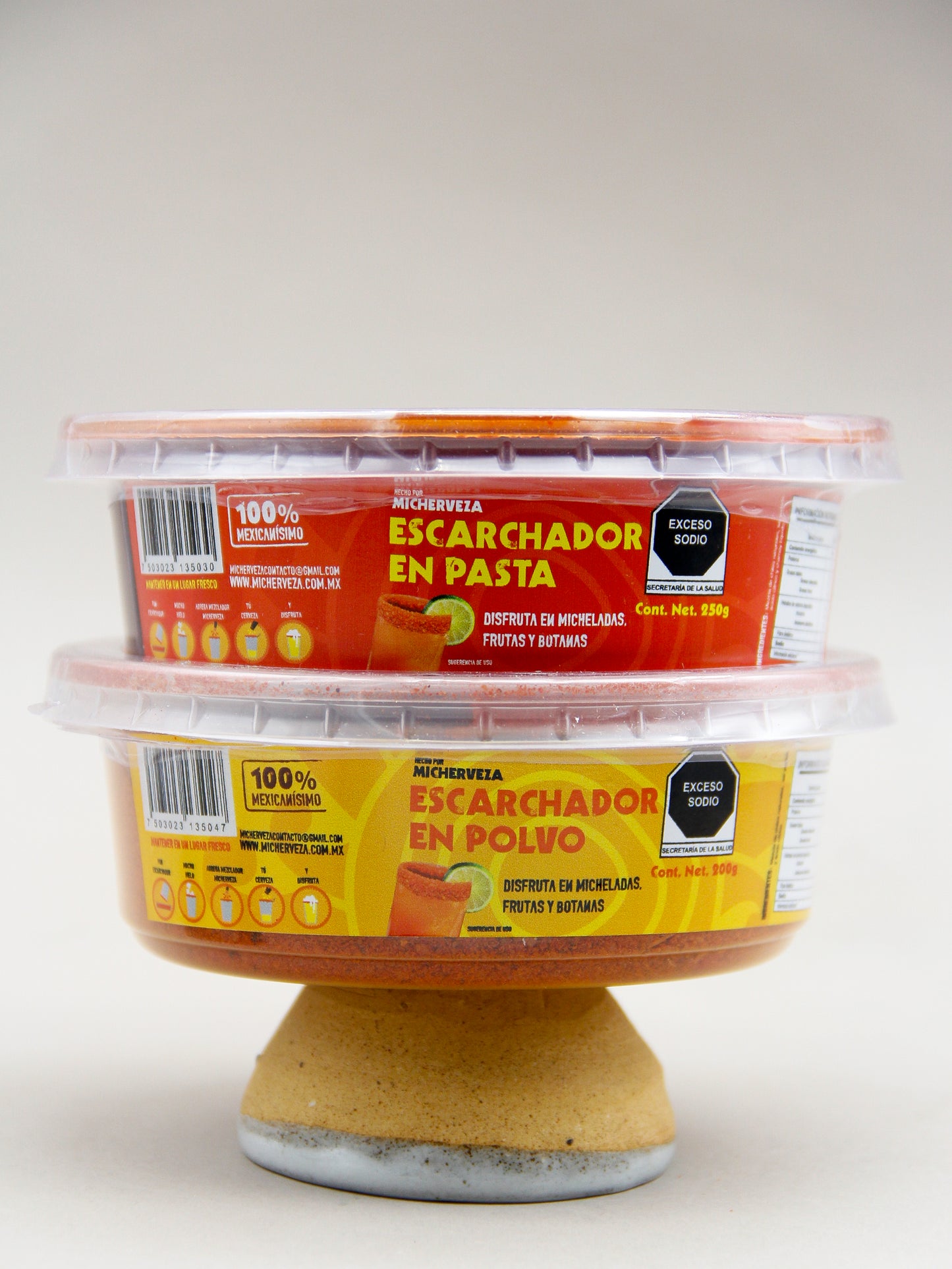 Micheceveza Chamoy & Chili Salt Kit, Mexico (0%, 450g)