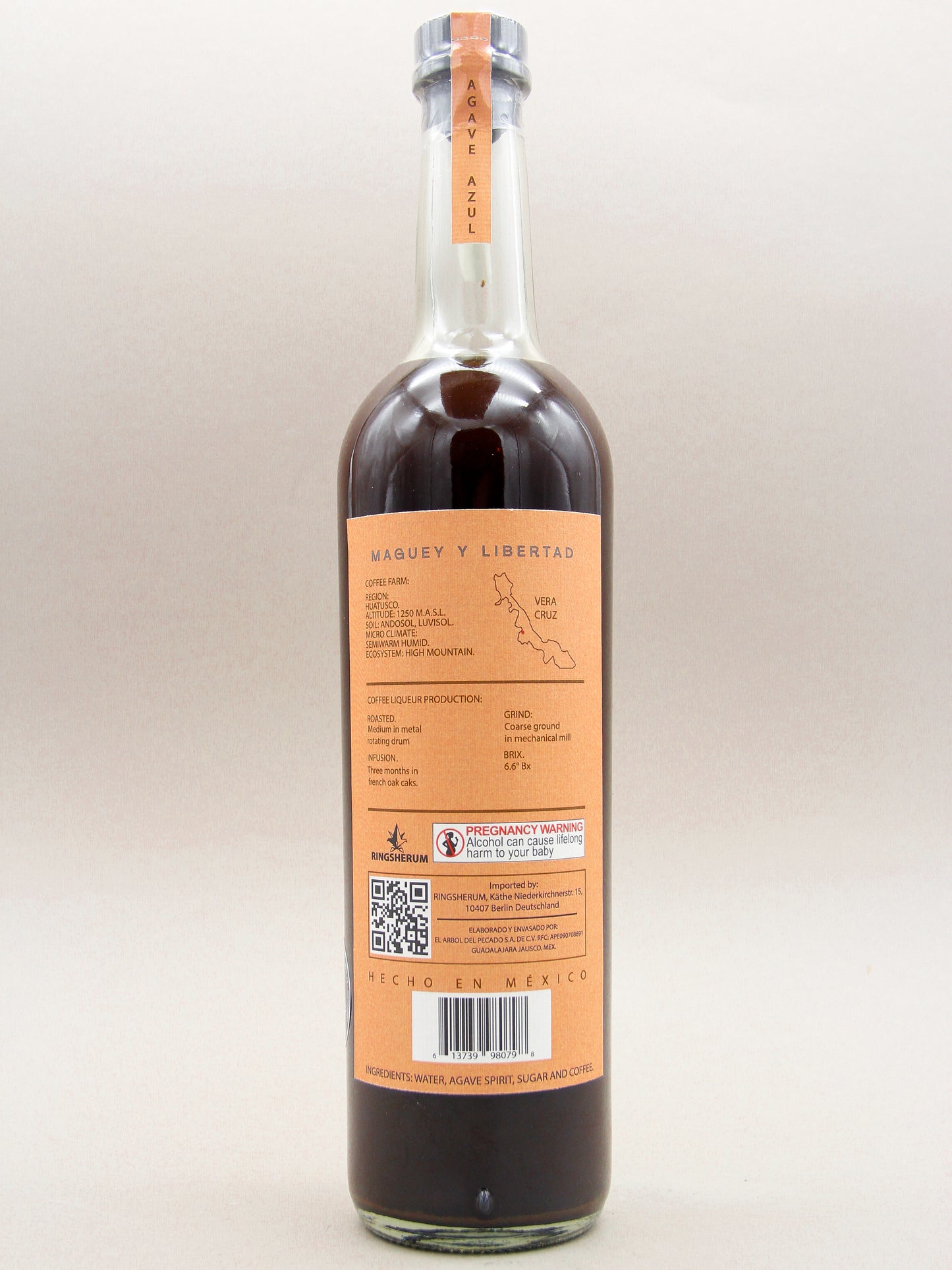 NODO, Mexican Coffee Liqueur (35%, 70cl)