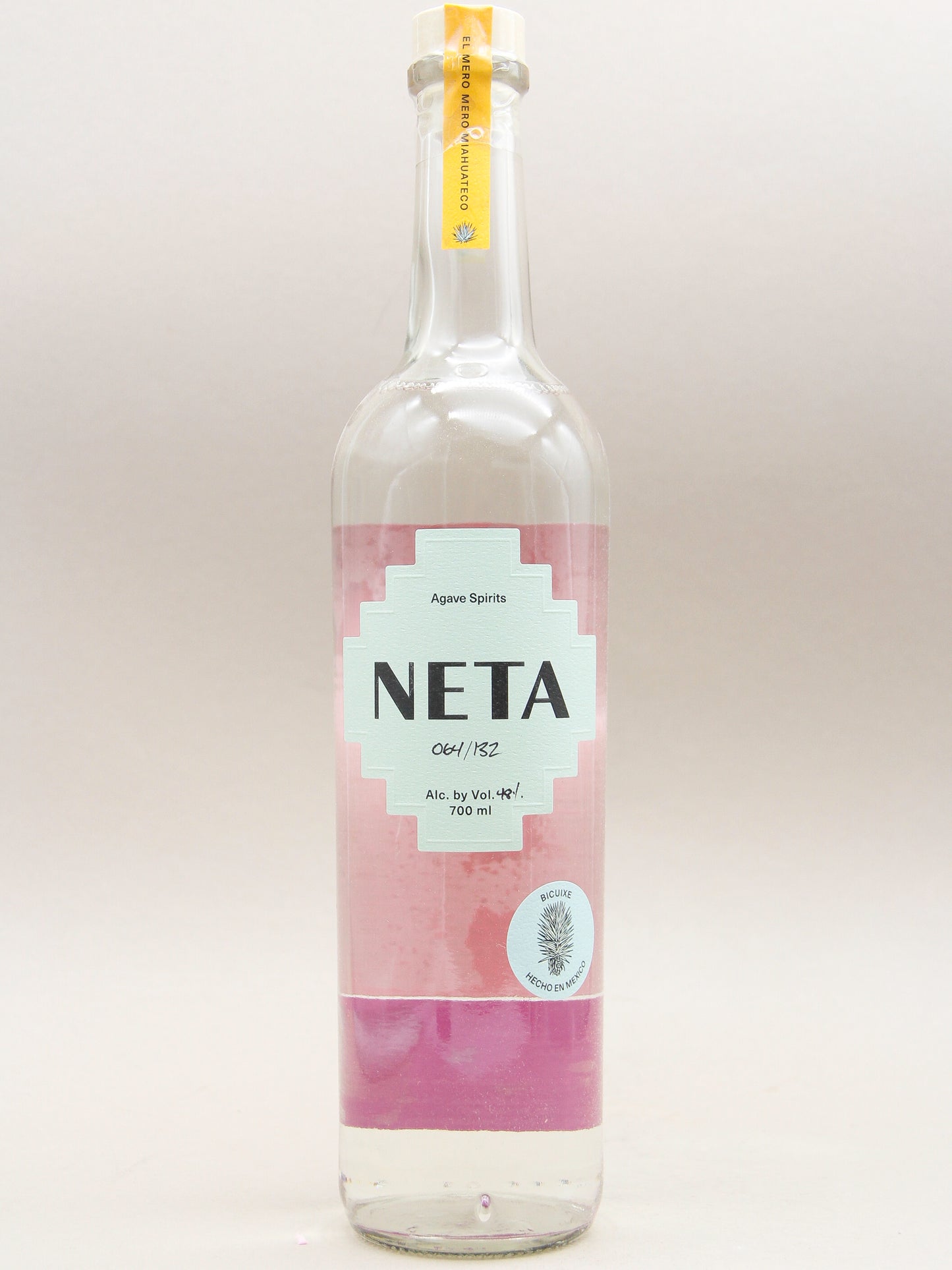 Neta, Bicuixe, Destilado De 100% Agave, Celso García Cruz, Miahuatlán Oaxaca, May 2023 (48%, 70cl)