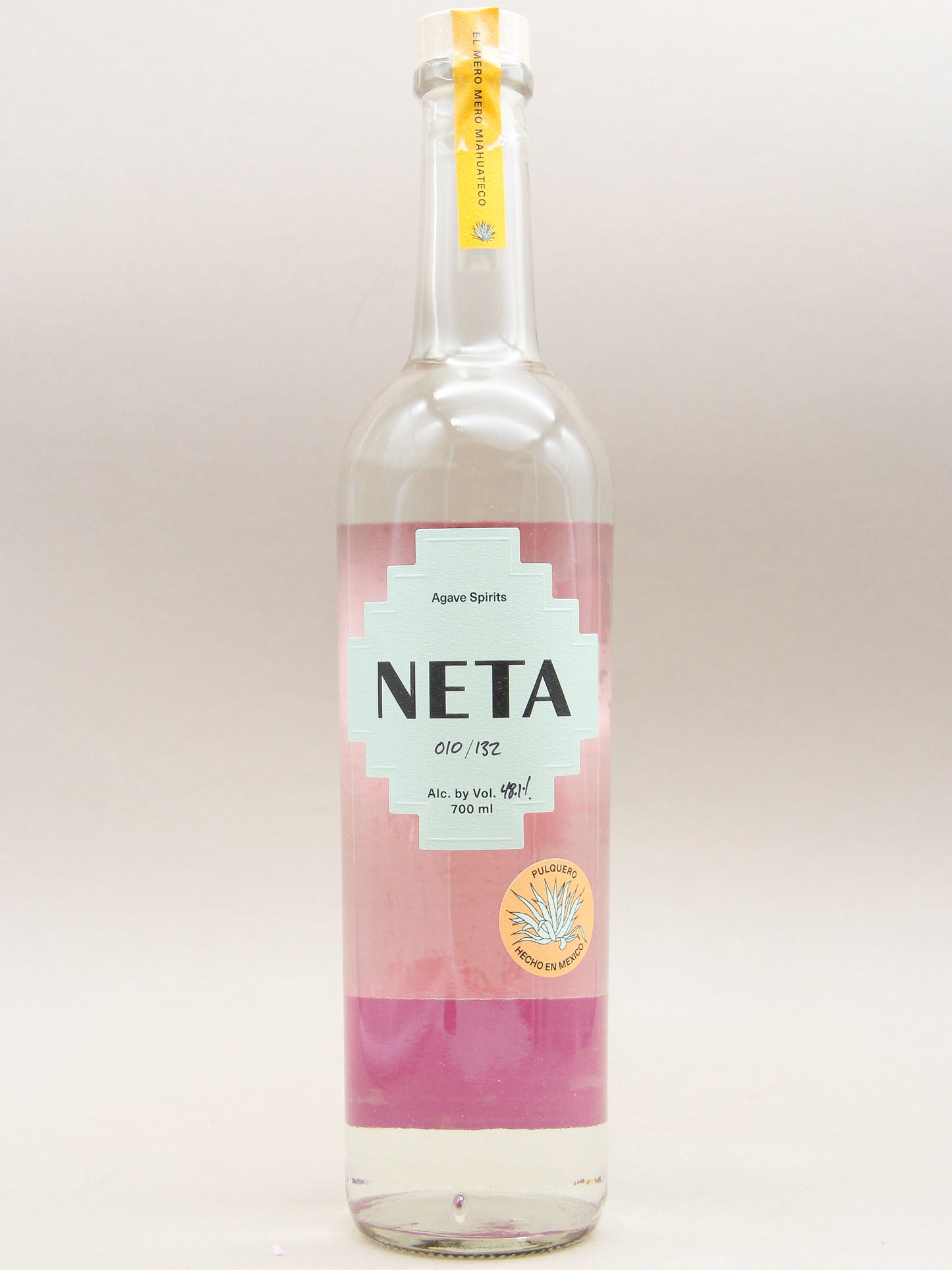 Neta, Pulquero, Destilado De 100% Agave, Celso García Cruz, Miahuatlán Oaxaca (48.1%, 70cl)