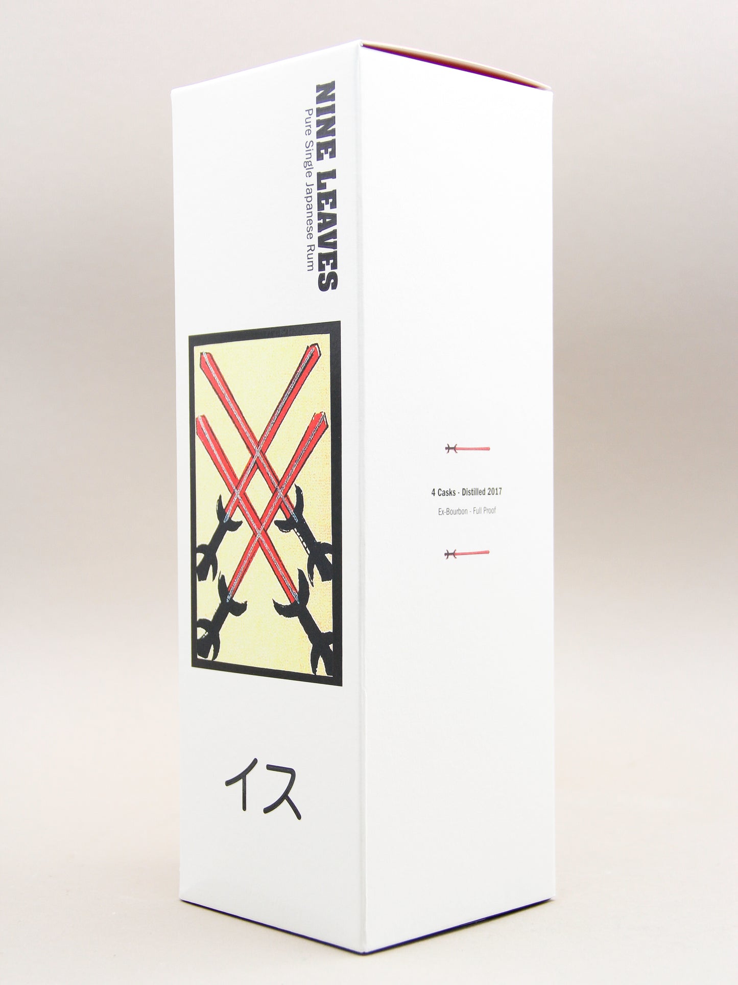 Nine Leaves, 4-casks Ex-Bourbon, 2017, Pure Single Japanese Rum (59%, 70cl)