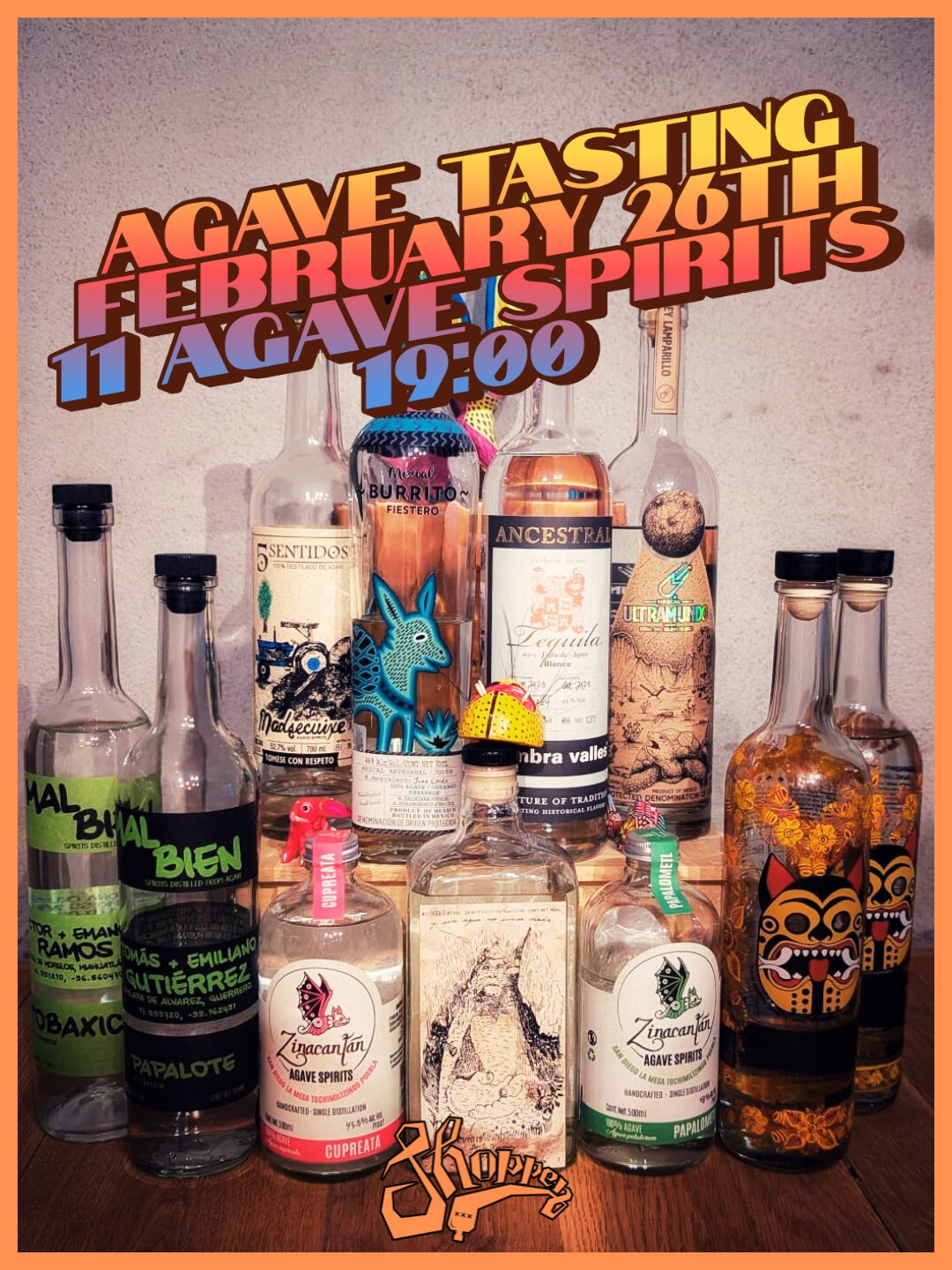 Open Agave Spirit Tasting — 26 Feb 2026