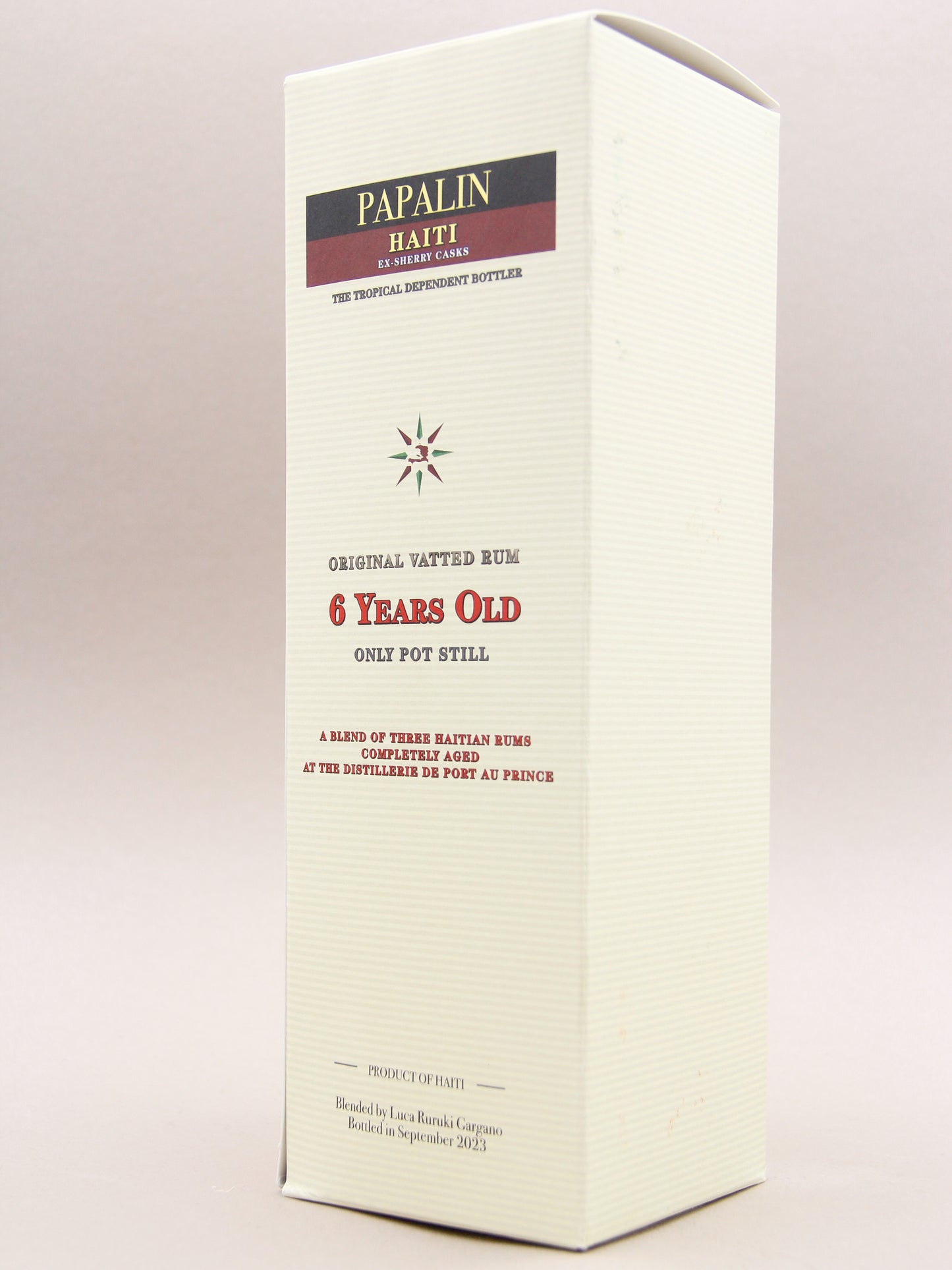 Papalin, Haiti, Original Vatted Rum, 2023, 6 Years Old, Ex sherry cask (54.1%, 70cl)