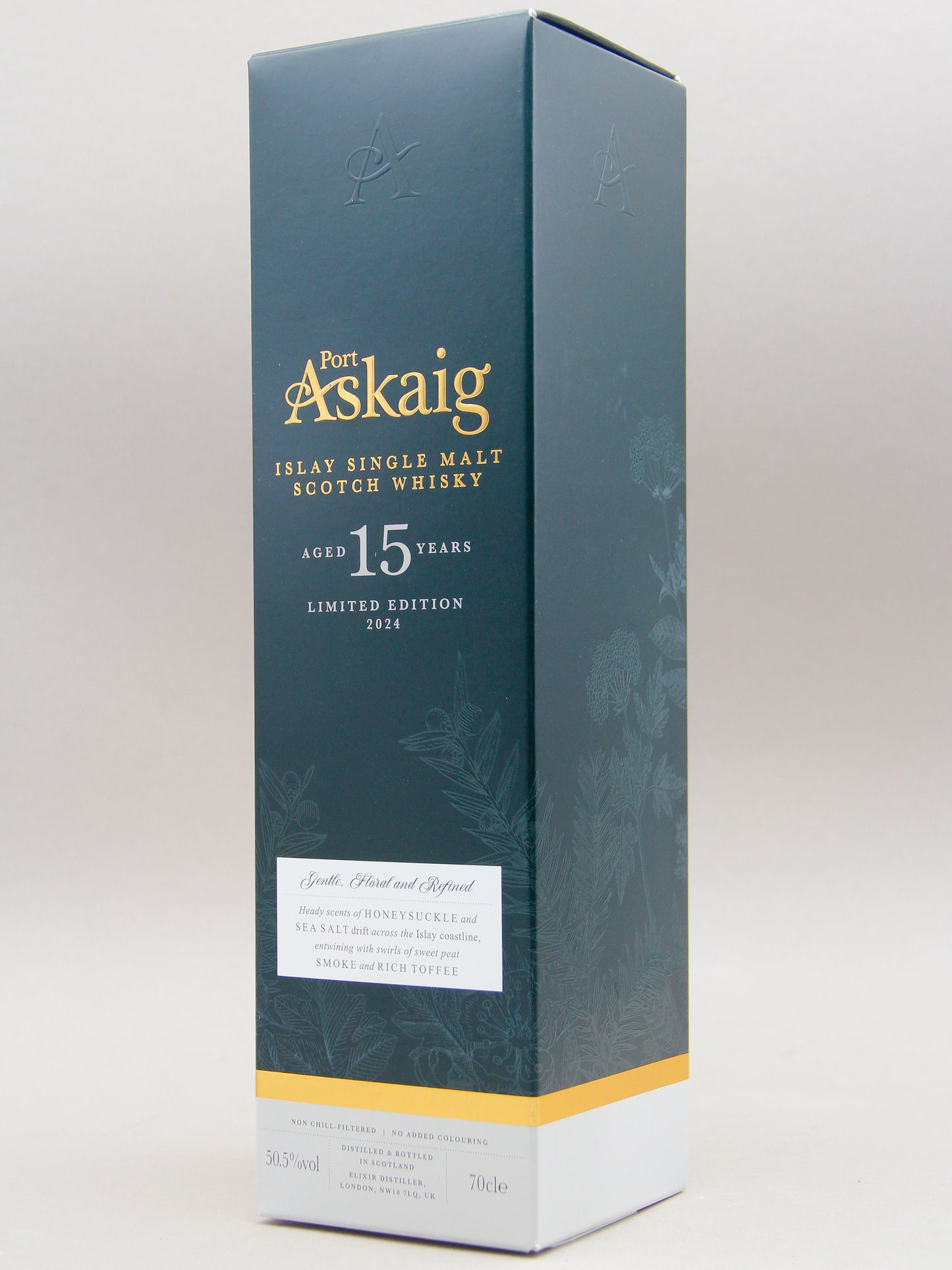 Port Askaig, Aged 15 Years, Limited Edition 2024, Islay Single Malt Scotch Whisky (50.5%, 70cl)