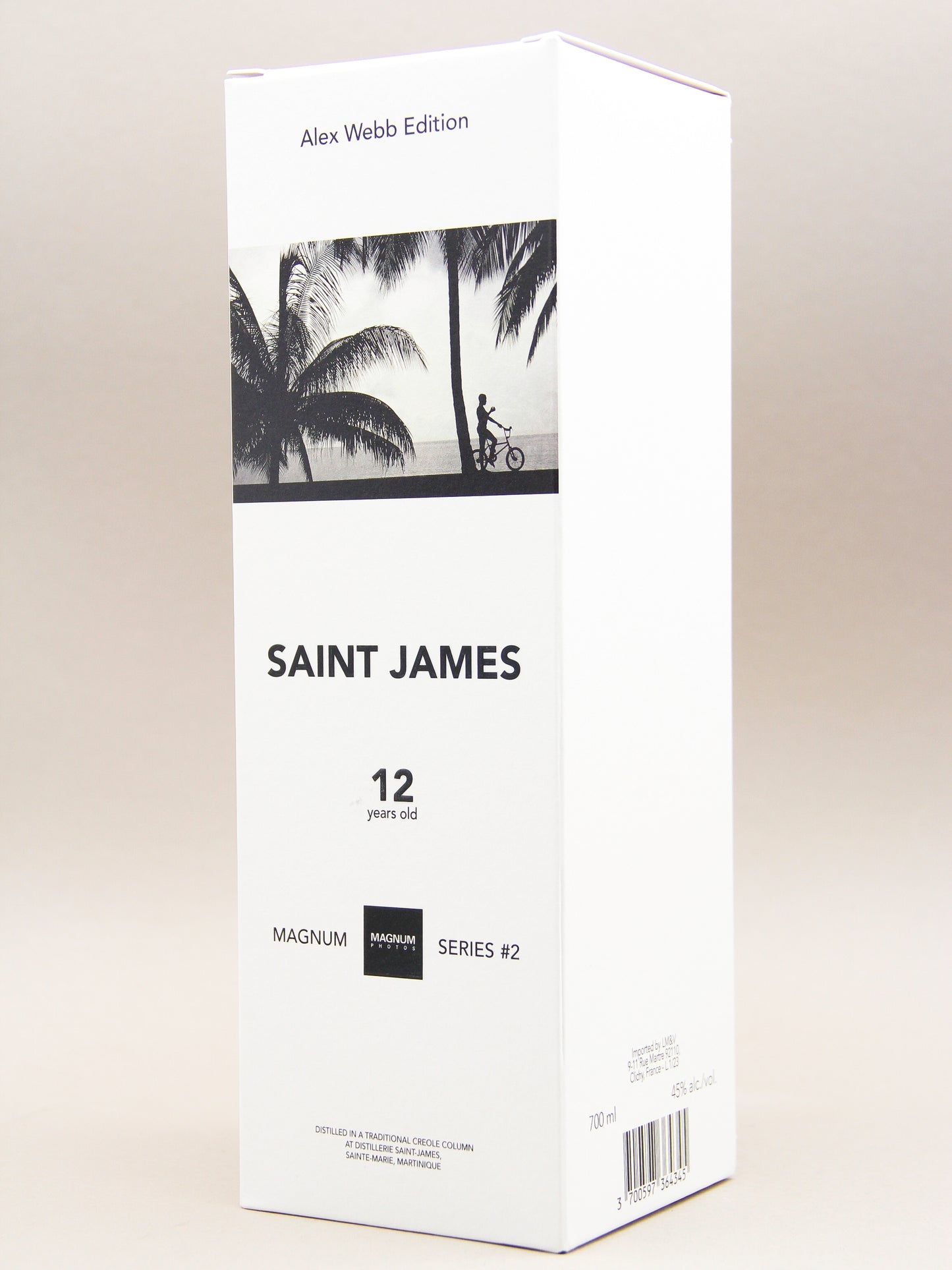 Saint James Rhum Agricole, 12 Years Old, Alex Webb Edition, Magnum Series #2, Martinique, 2010 (45%, 70cl)