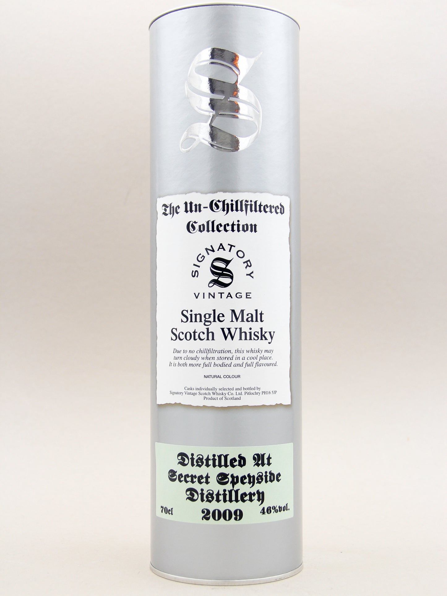 Secret Speyside 2009-2023, Signatory Vintage, Single Malt Scotch Whisky (46%, 70cl)