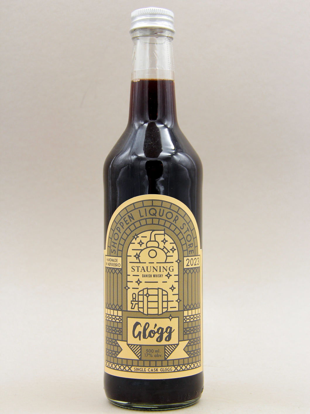 Shoppen's Aged Gløgg, Stauning Whisky Edition, Bottled 2023 (17%, 50cl)