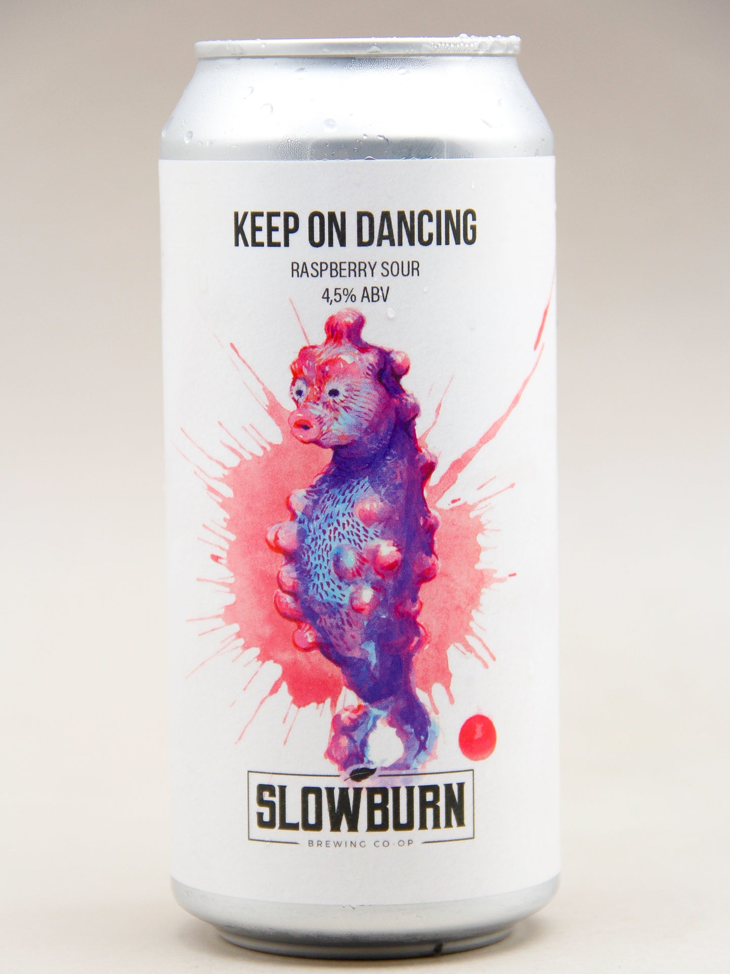 Slowburn: Keep On Dancing, Raspberry Sour (4.5%, 44cl CAN)