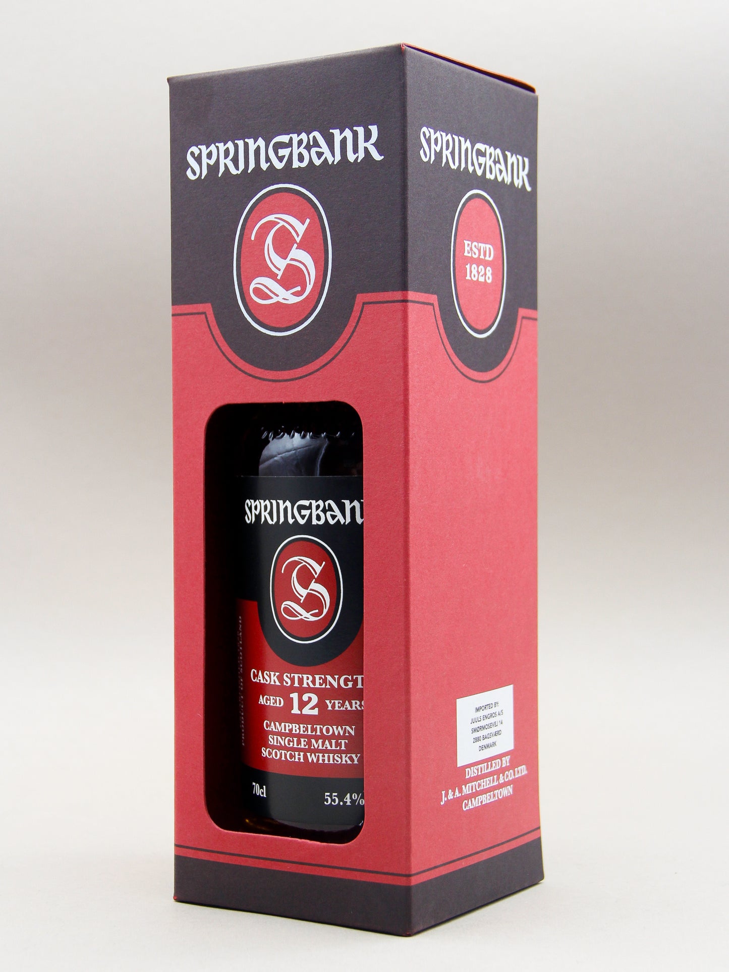Springbank 12 Years, April 2021, Cask Strength, Campbeltown Scotch Whisky (55.4%, 70cl)