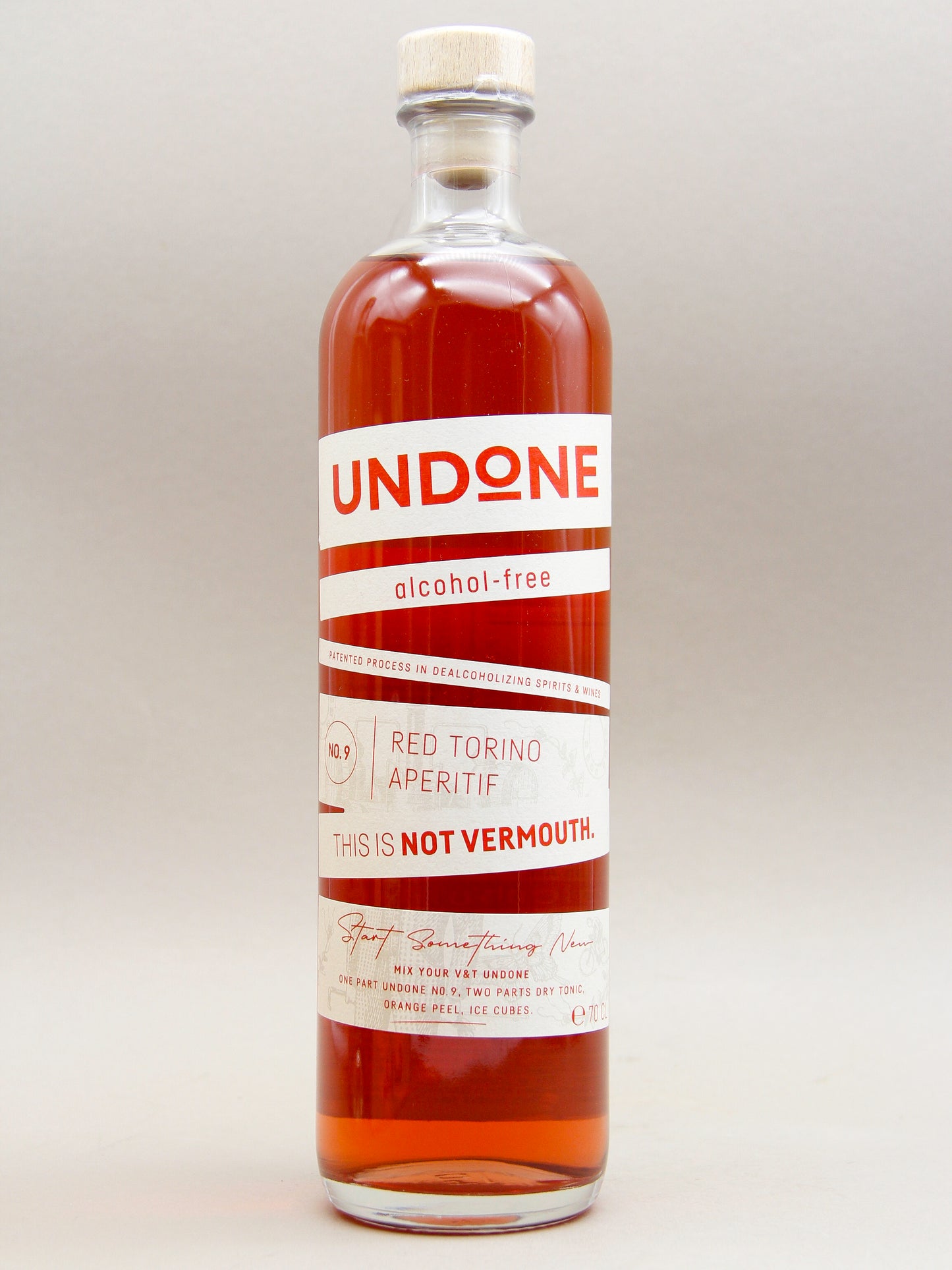 Undone, No9, Alcohol - Free, (Not) Red Vermouth, Germany (0%, 70cl)