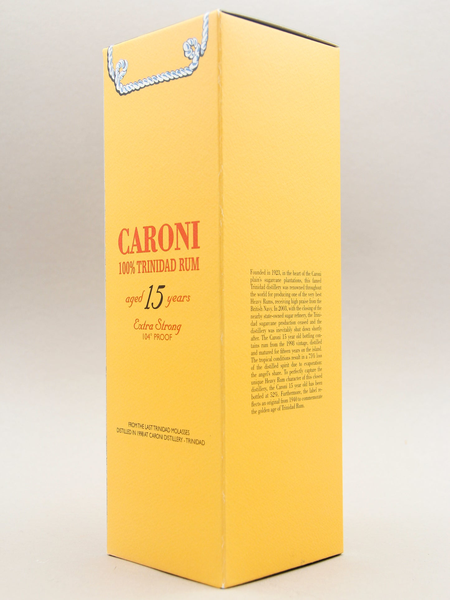 Velier Caroni 15 Years 1998, Trinidad Rum (52%, 70cl)