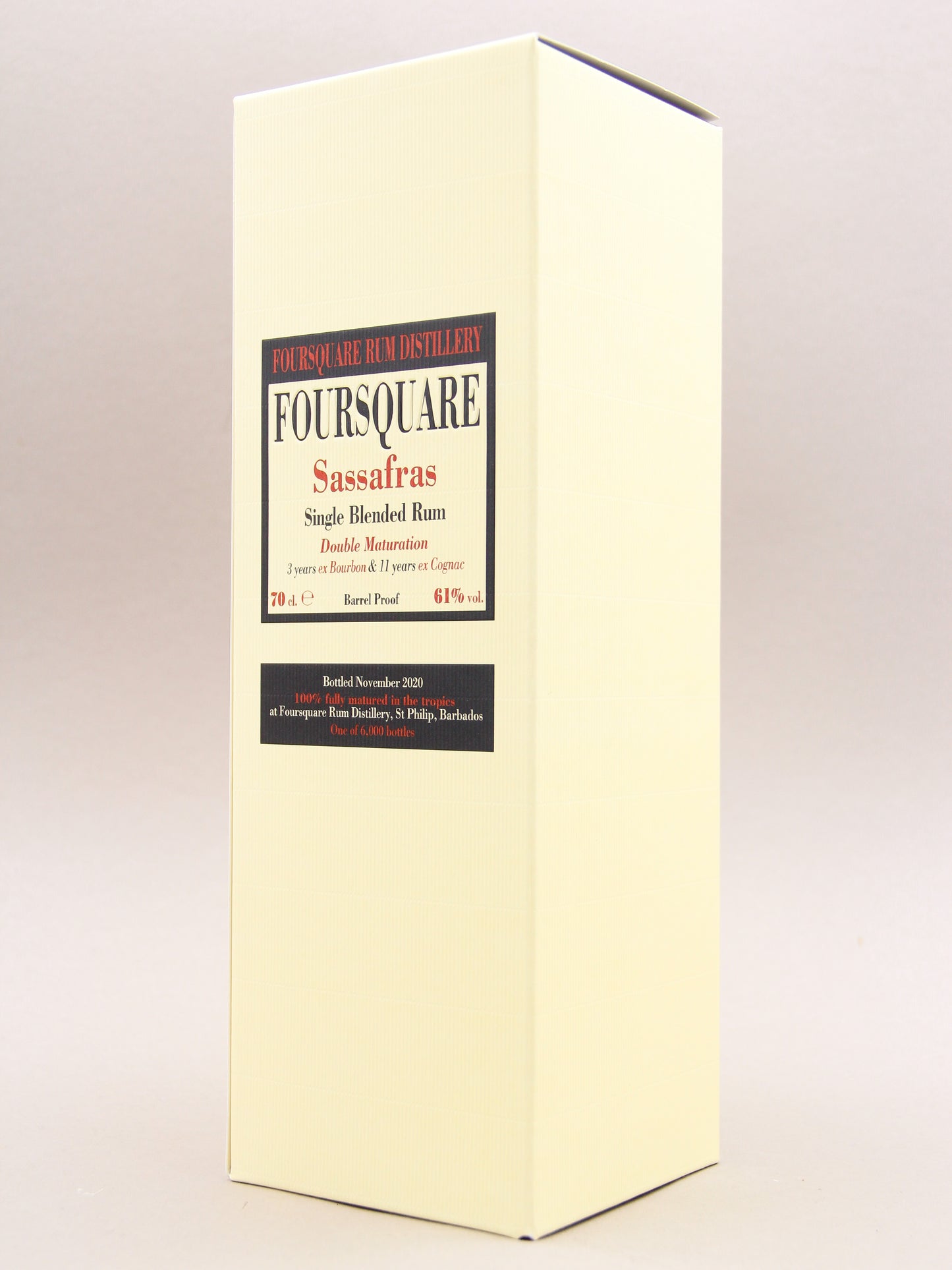 Velier Foursquare Sassafras, 14 Years, Single Blended Barbados Rum, (61%, 70cl)