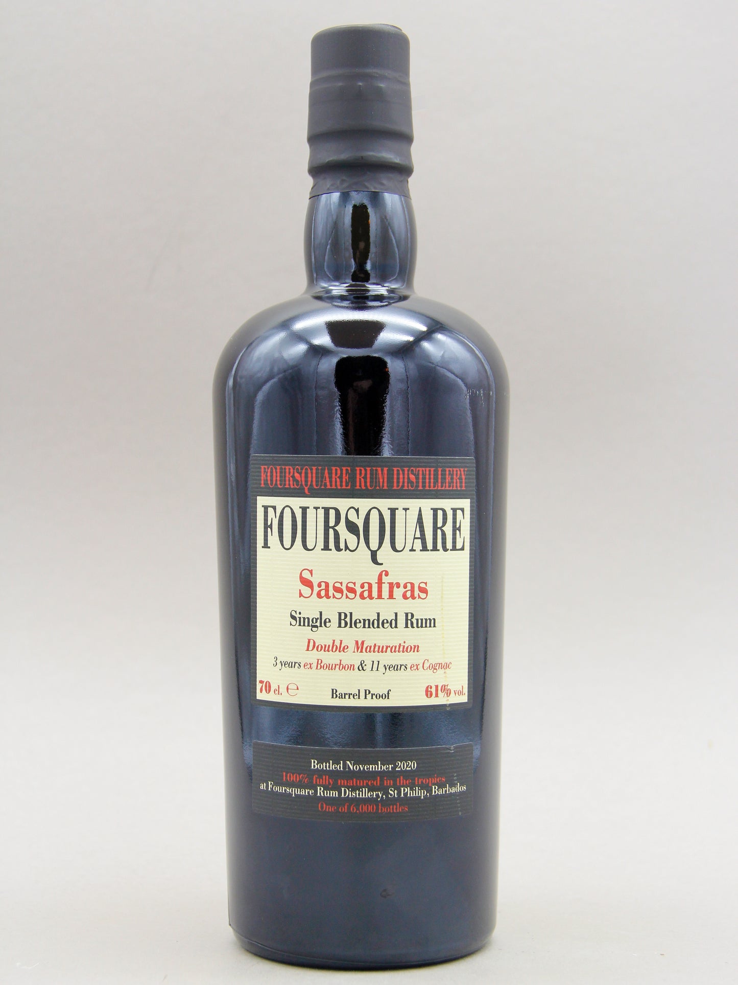 Velier Foursquare Sassafras, 14 Years, Single Blended Barbados Rum, (61%, 70cl)