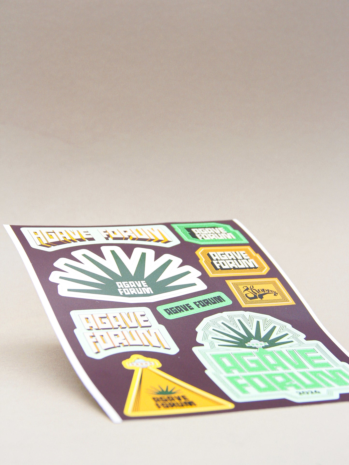 Agave Forum - Sticker sheet