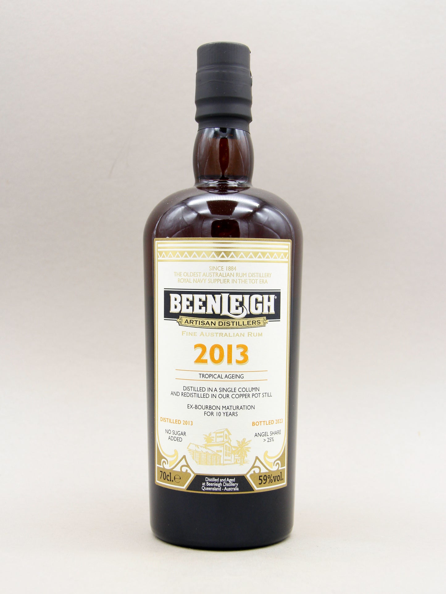 Beenleigh Rum, 10 Years Old, Australia, 2013-2023 (59%, 70cl)