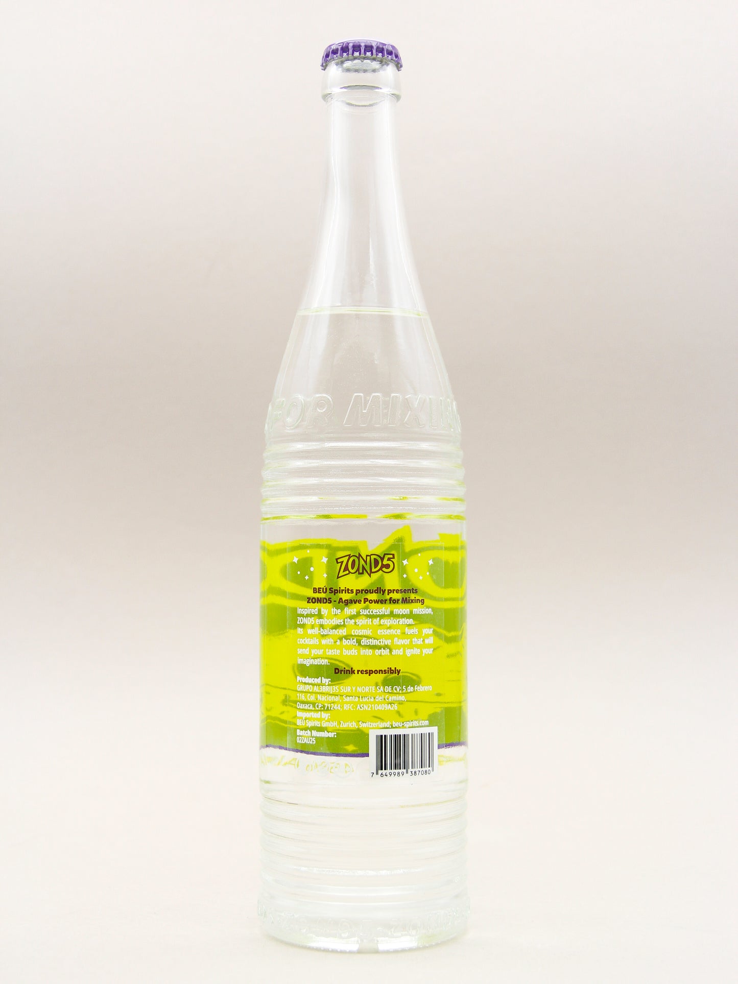 Beu Spirits, Zond5, Destilado de Agave, 100% Espadin (45%, 70cl)