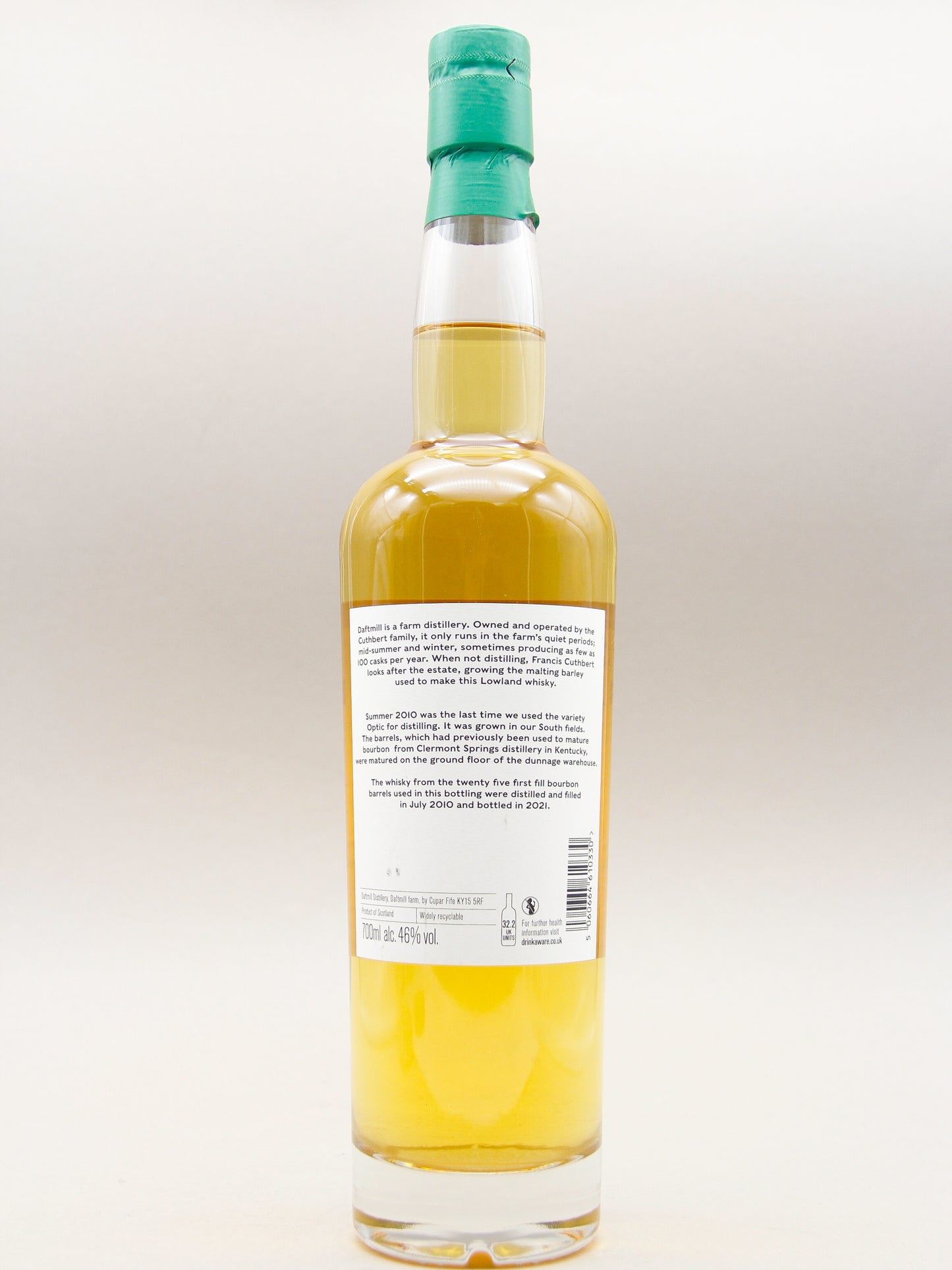 Daftmill, Limited Edition Summer Batch Release, Lowland Single Malt Scotch Whisky, 2010-2021 (46%, 70cl)