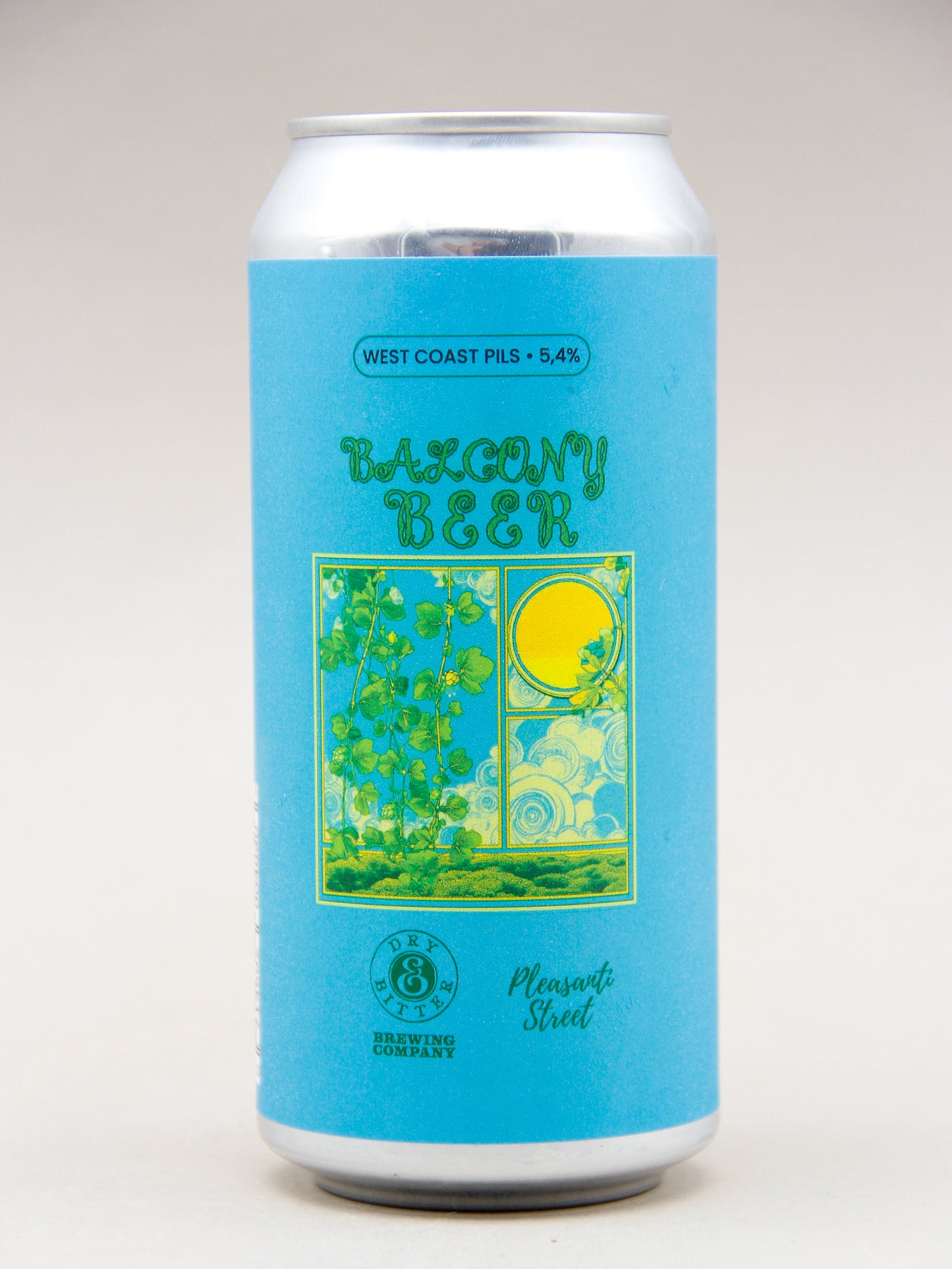 Dry & Bitter: Balcony Beer, West Coast Pilsner (5.4%, 44cl CAN)