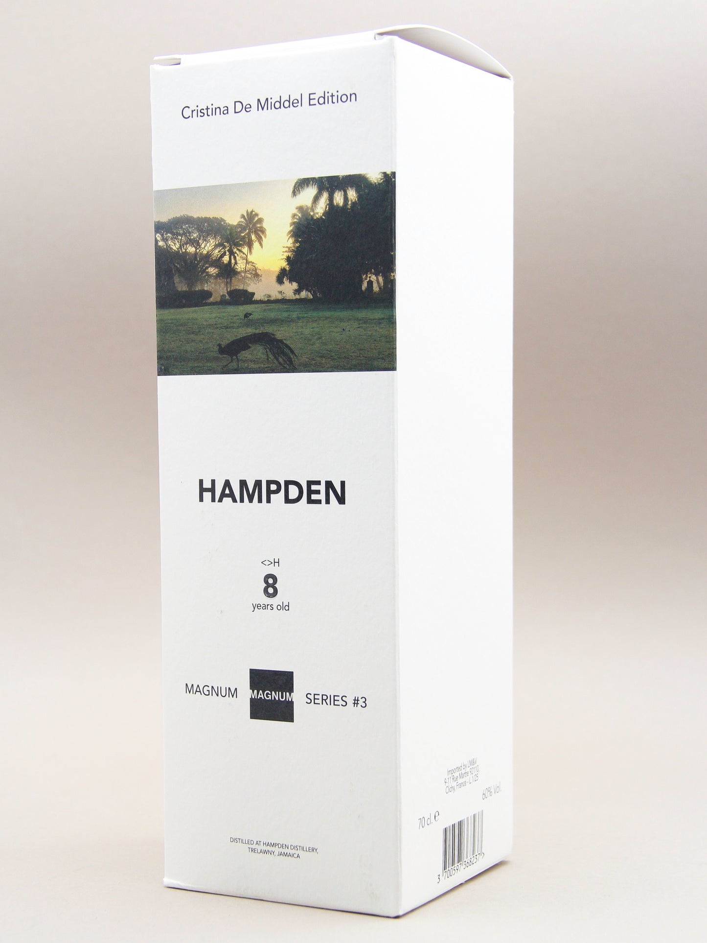 Hampden Pure Single Rum, 8 Years Old, <>H, Cristina De Middel Edition, Magnum Series #3, Jamaica (60%, 70cl)