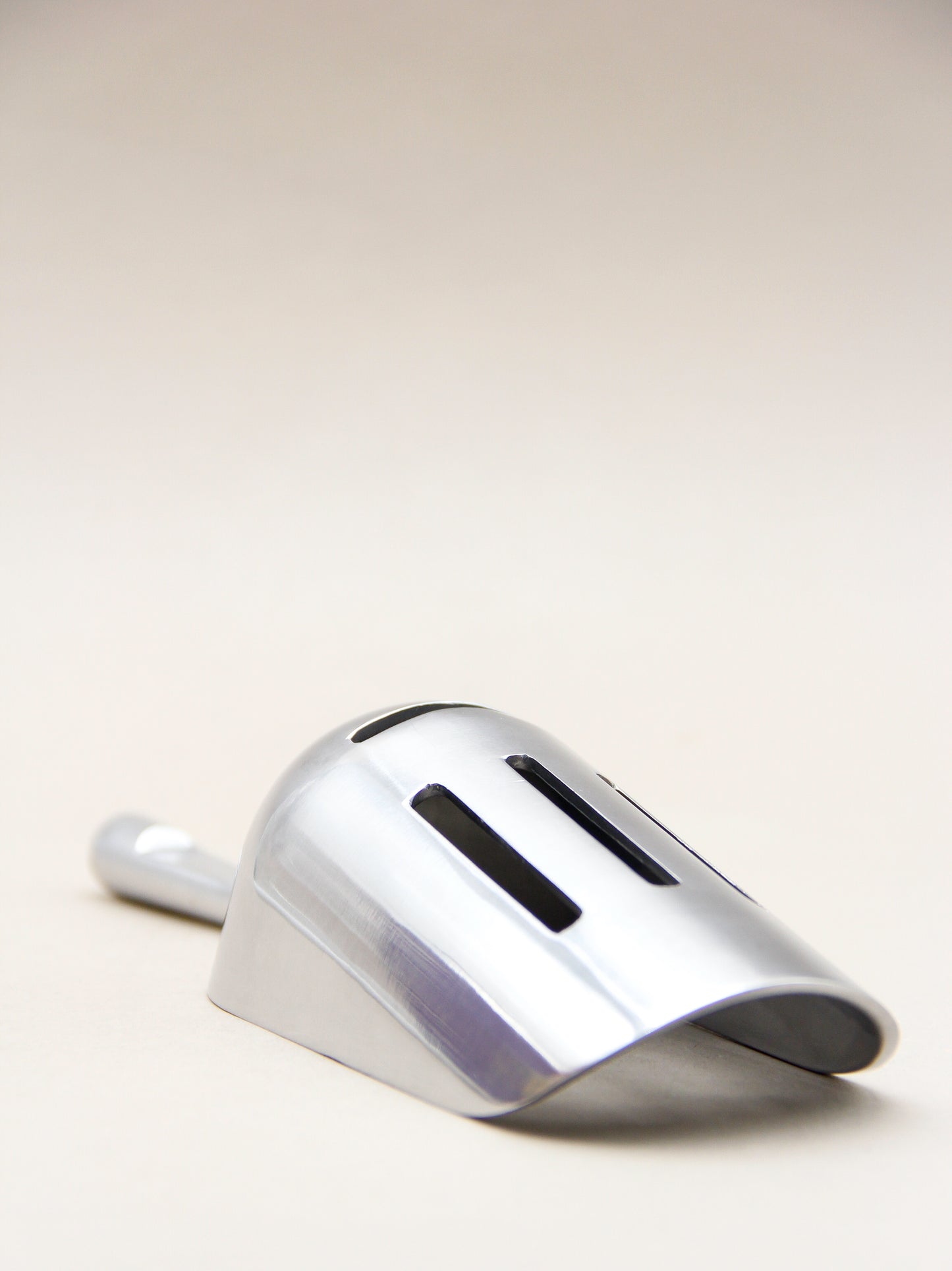 Ice Scoop, Aluminium with drain