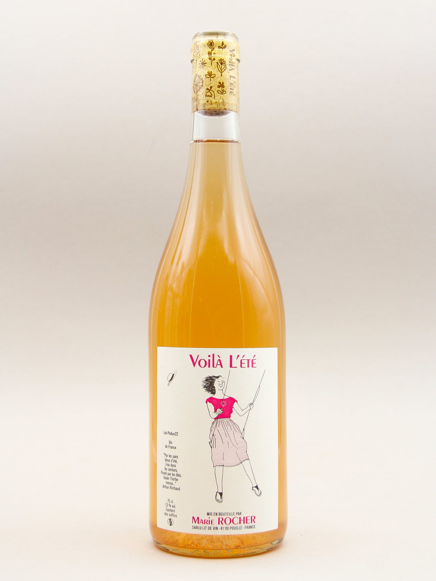 Marie Rocher, Voilá l'été, Rosé, Vin De France (13%, 75cl)