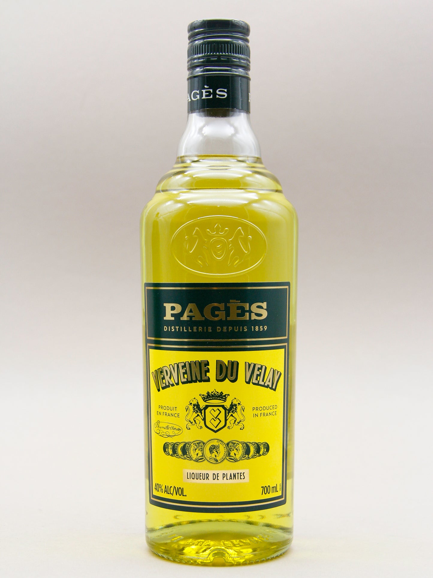 Pagès, Verveine du Velay, Yellow Herbal Liqueur, France (40%, 70cl)