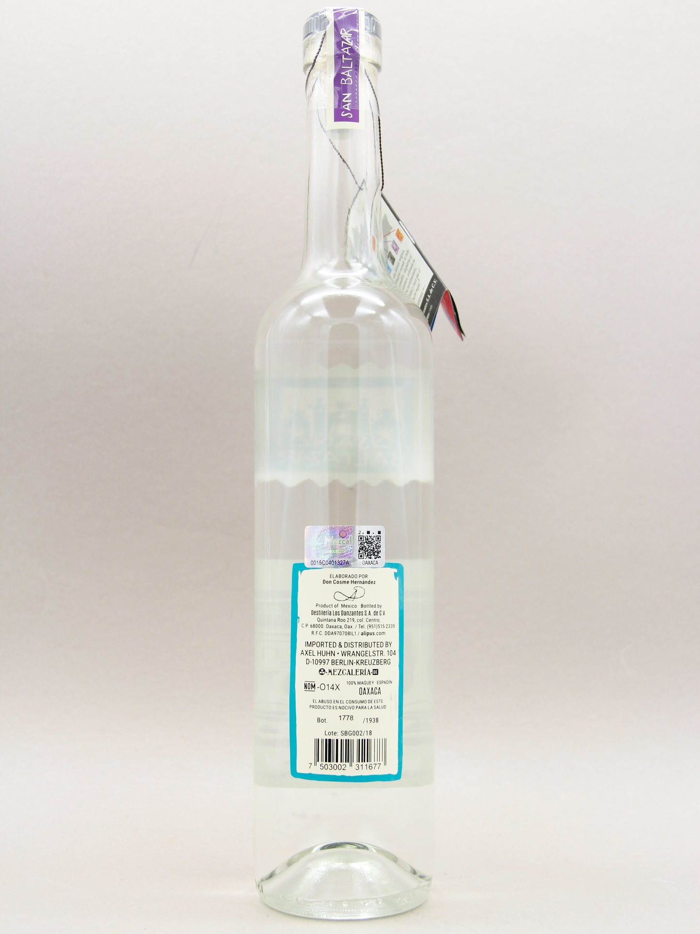Alipus Mezcal San Baltazar (47.7%, 70cl)