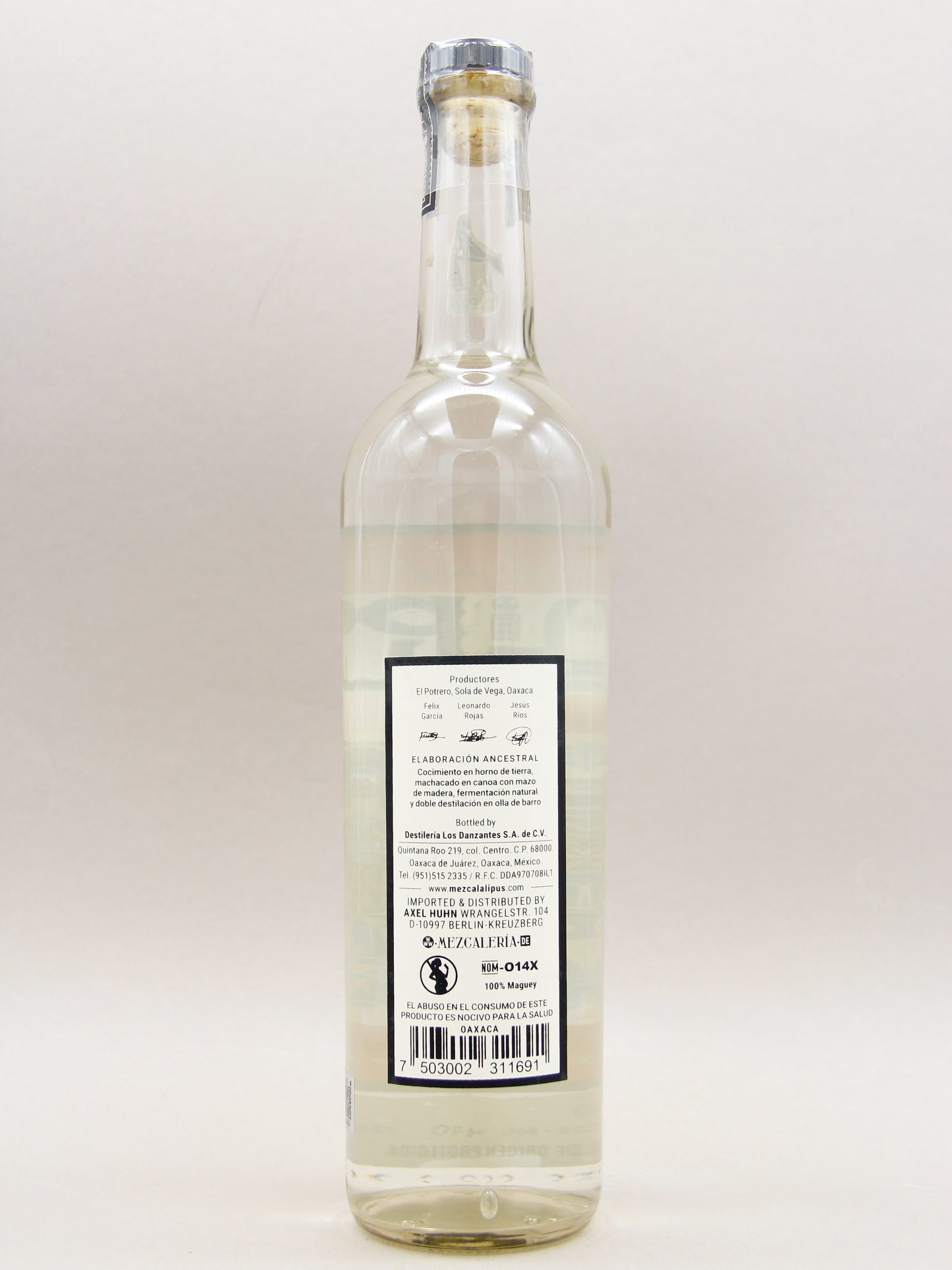 Alipus Mezcal San Miguel, Tio Jesus (47.5%, 70cl)
